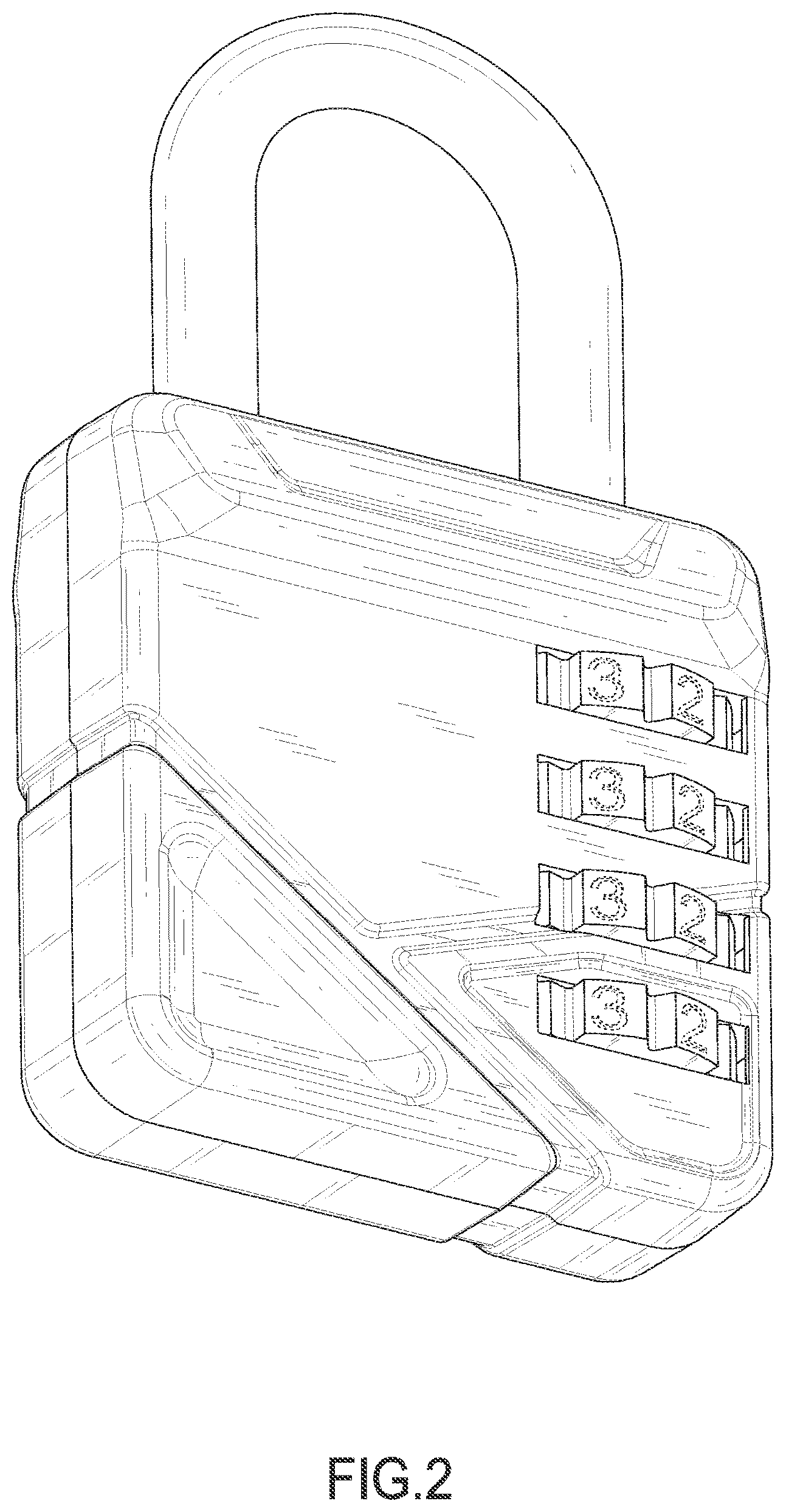 Patent USD1100623 Figure 2 – Code lock