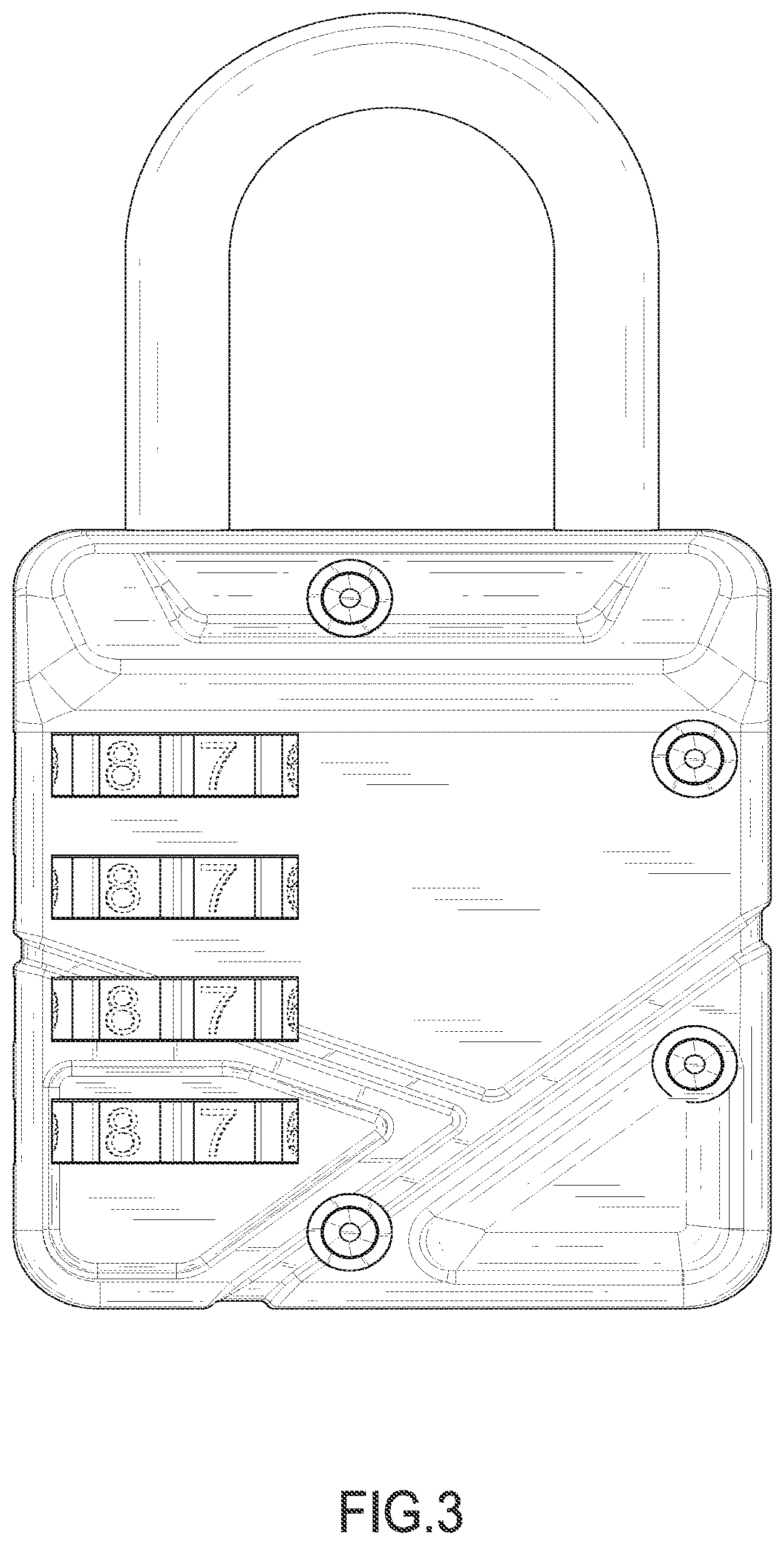 Patent USD1100623 Figure 3 – Code lock