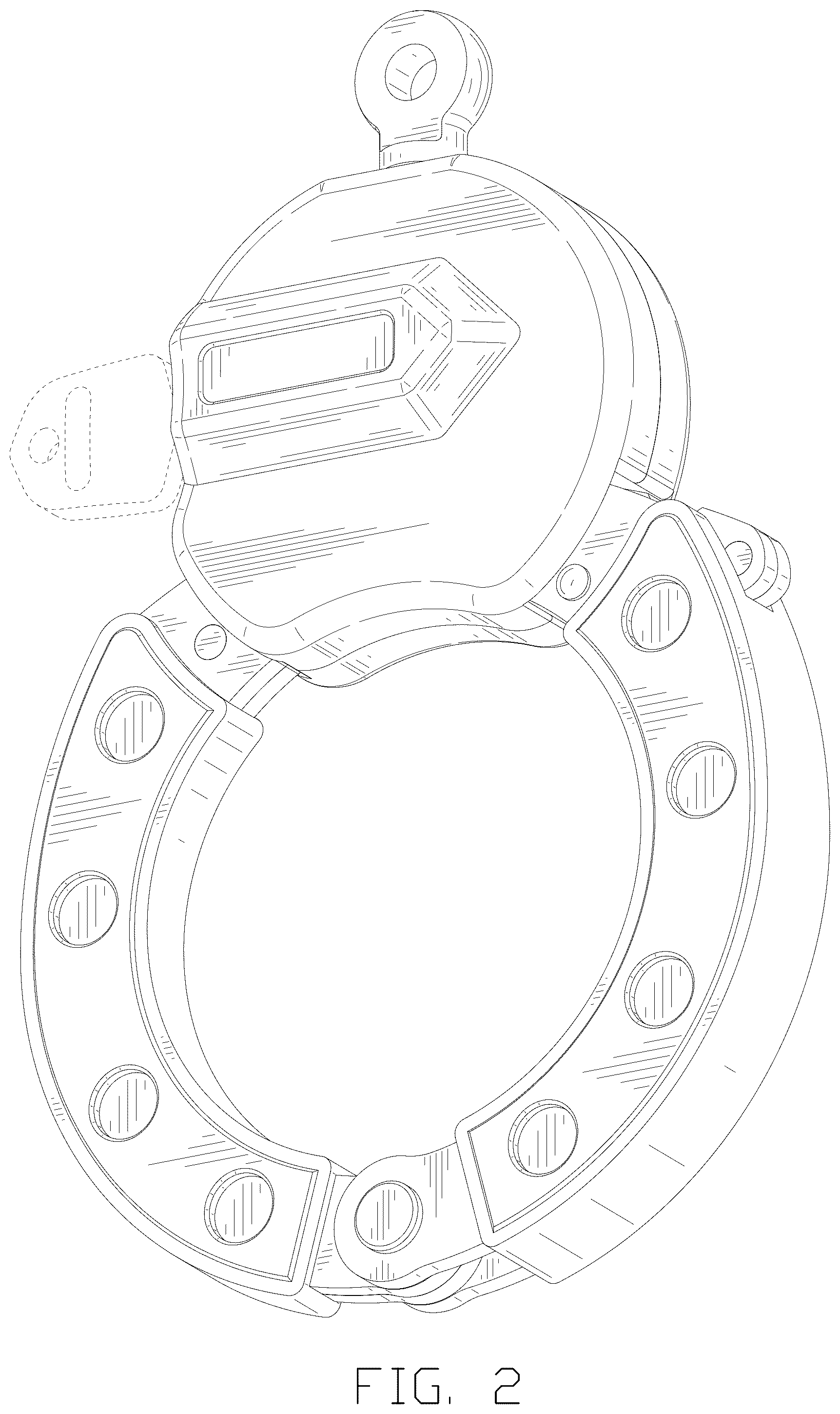Patent USD1100624 Figure 2 – Bicycle lock