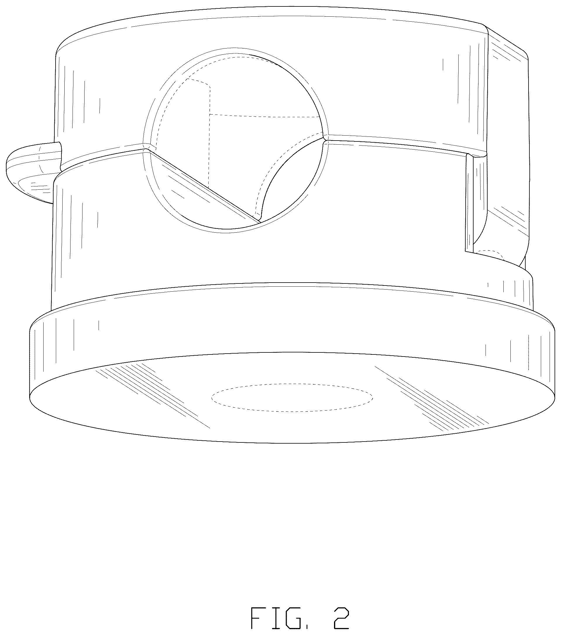 Patent USD1100635 Figure 2 – Cable holder