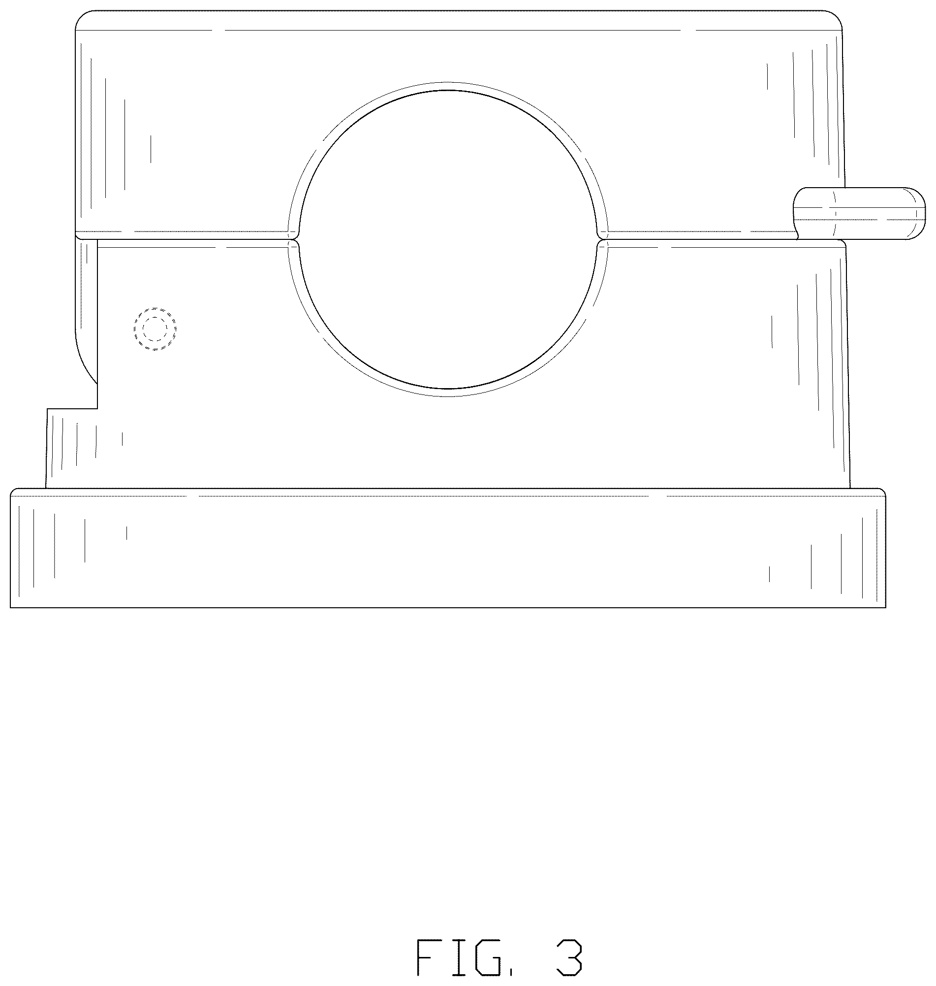 Patent USD1100635 Figure 3 – Cable holder