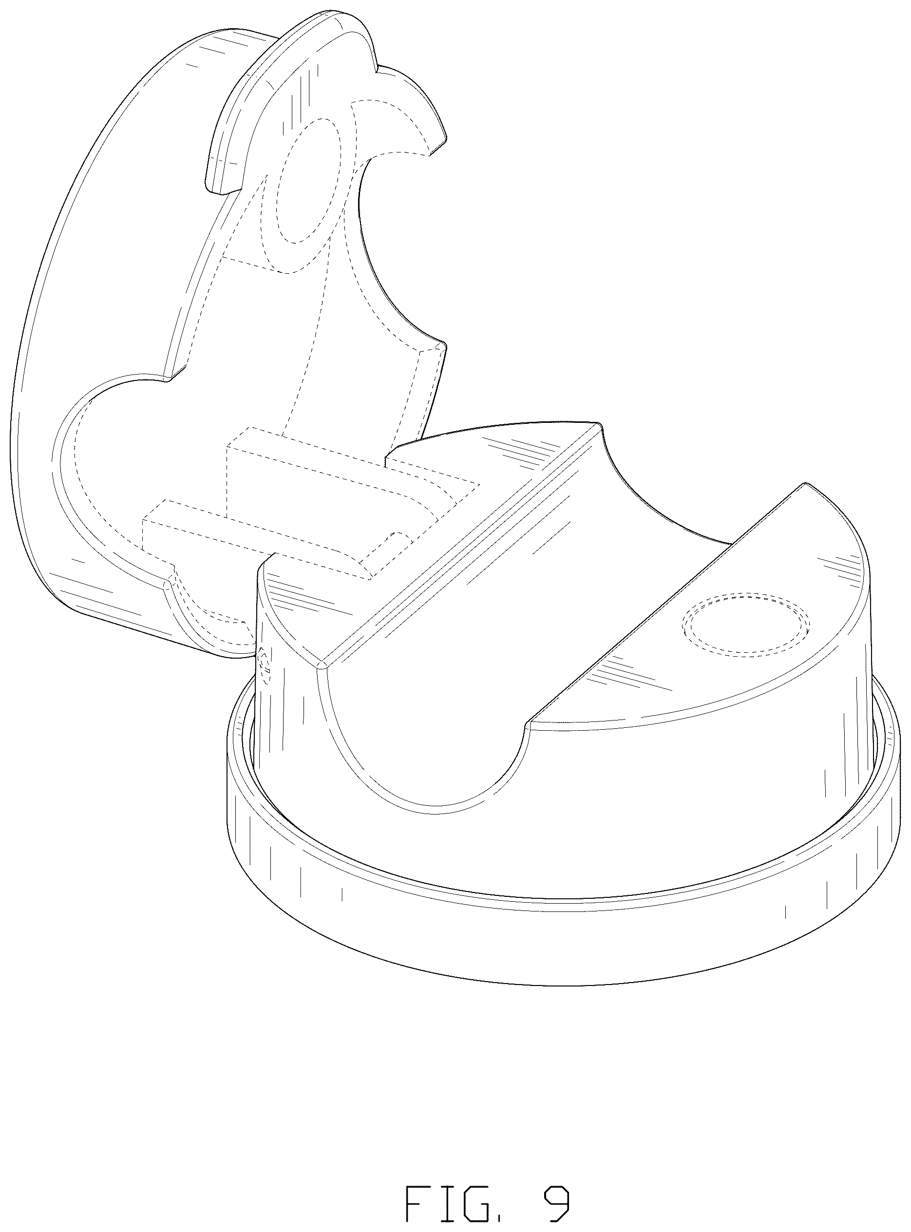 Patent USD1100635 Figure 9 – Cable holder