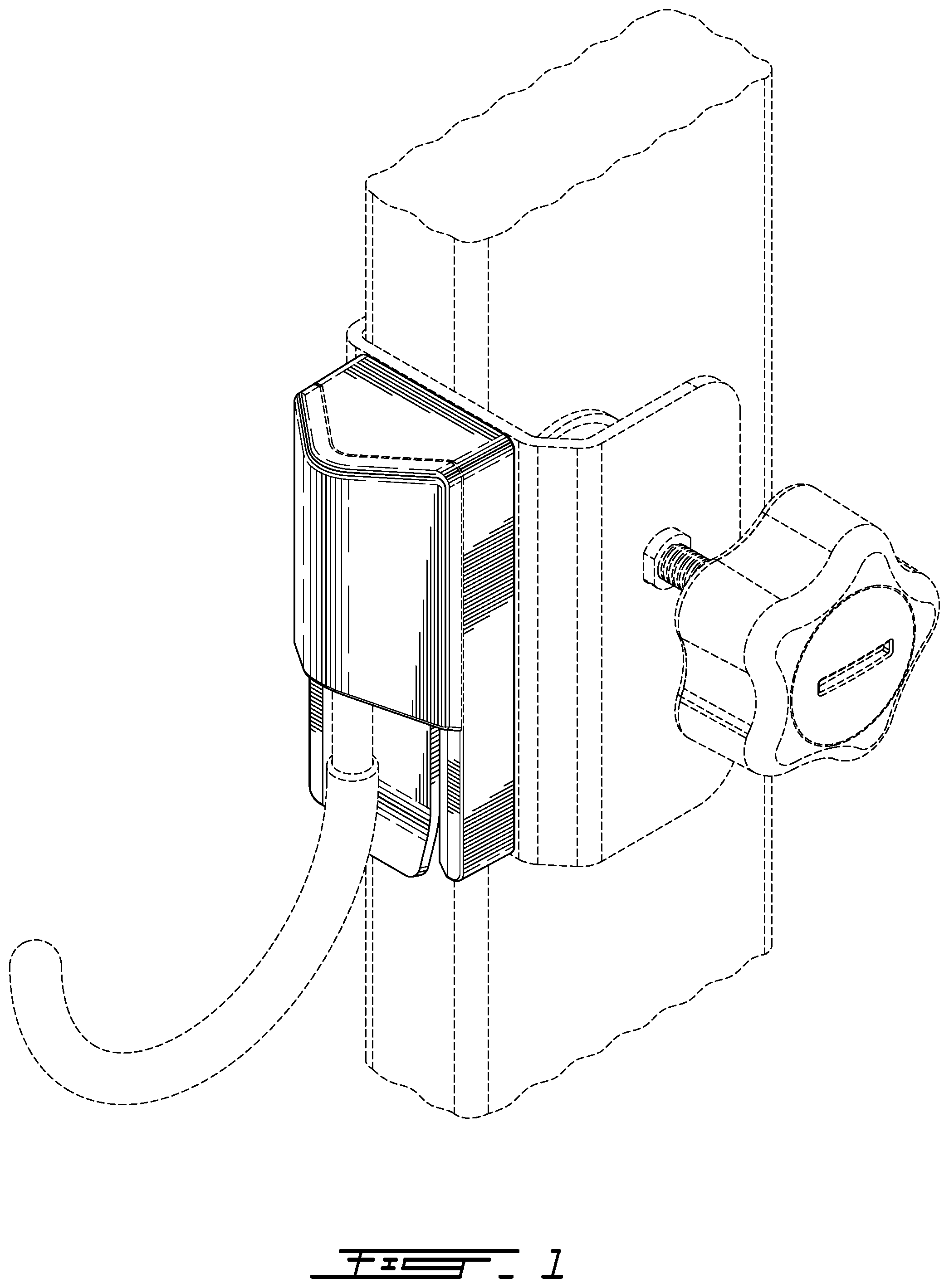 Patent USD1100640 Figure 1 – Accessory for organizational system