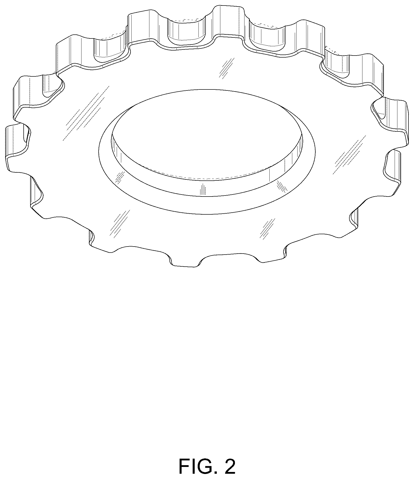 Patent USD1100648 Figure 2 – Washer