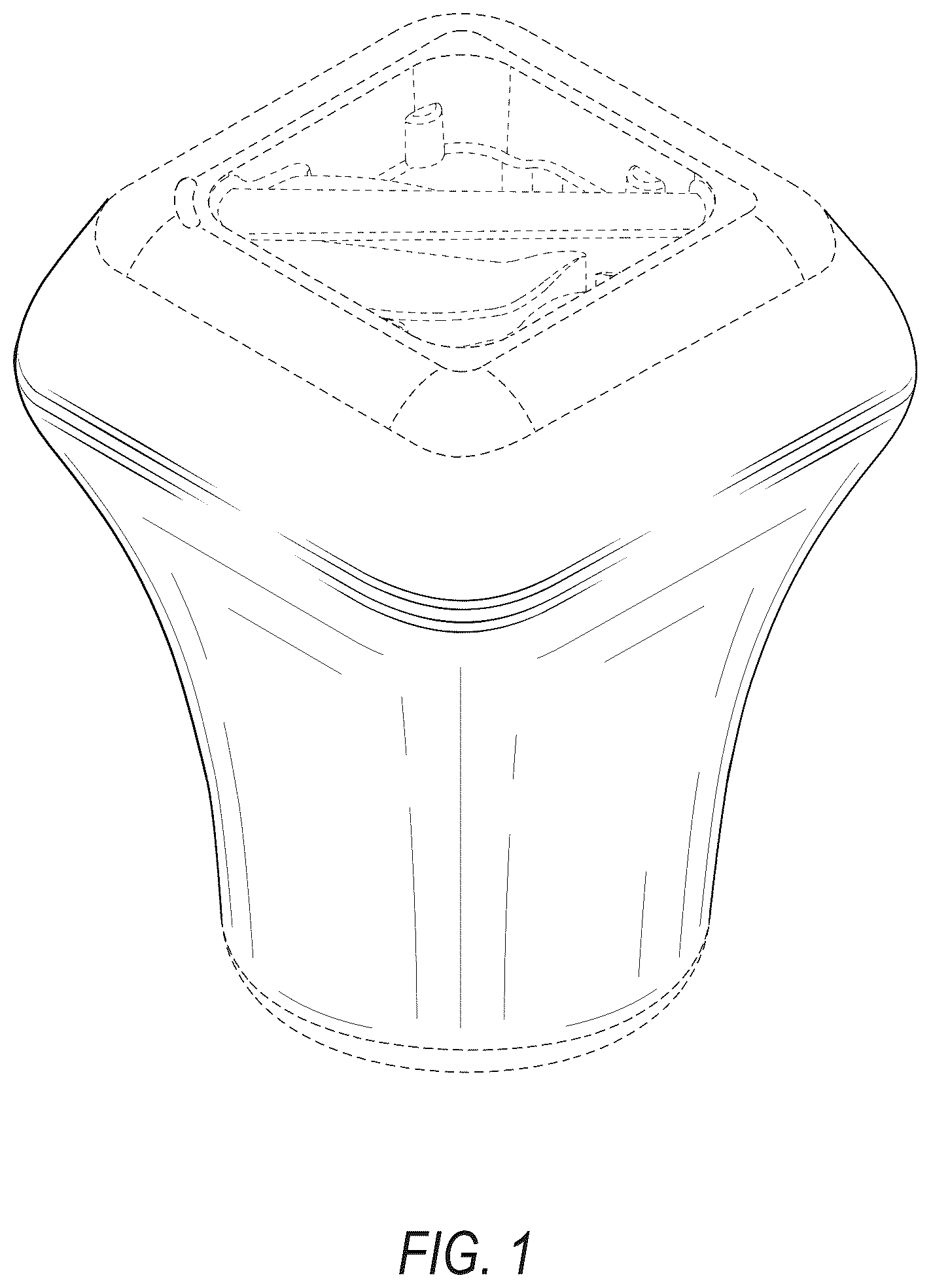 Patent USD1100652 Figure 1 – Food container