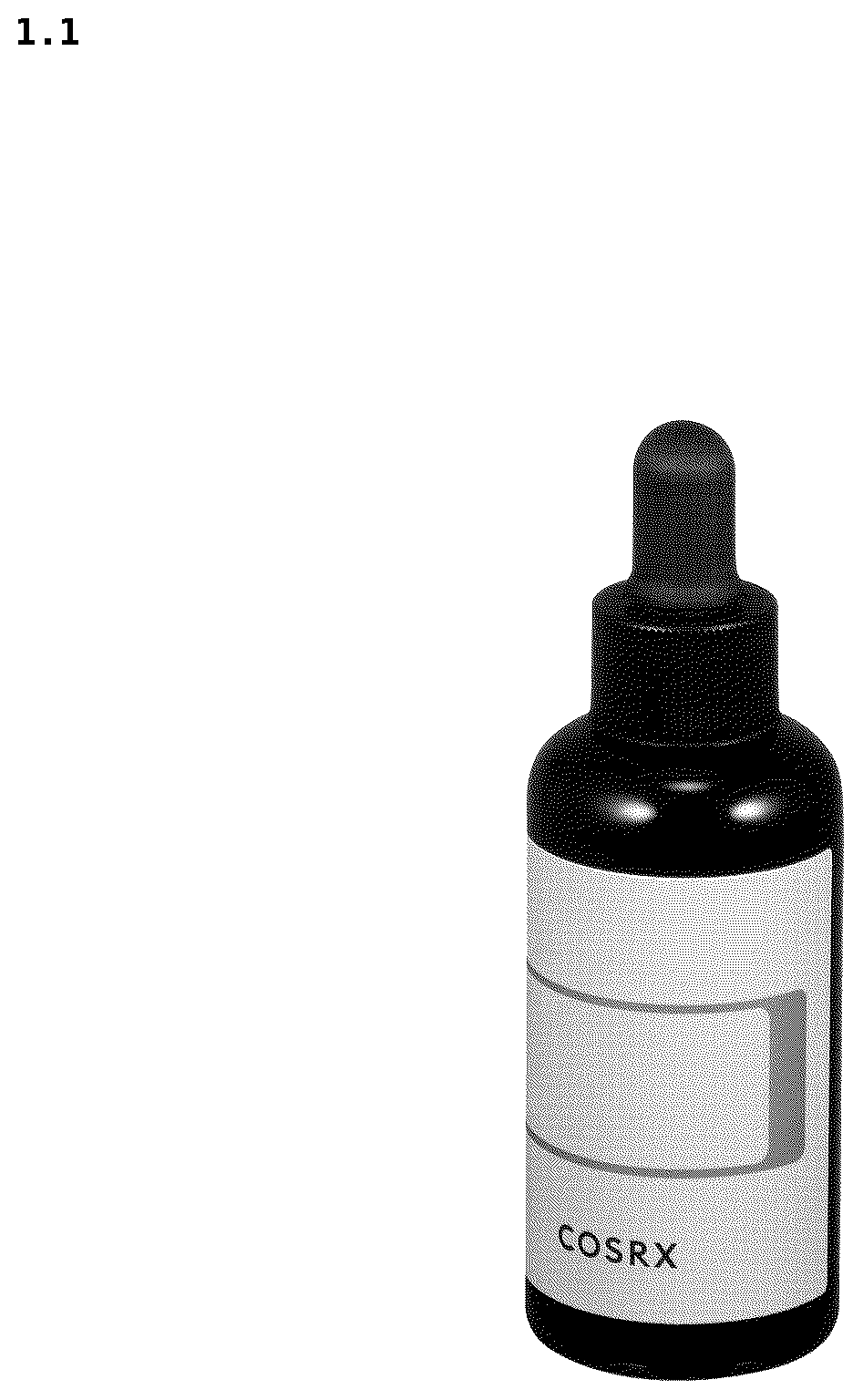 Patent USD1100663 Figure 1 – Bottle for cosmetics