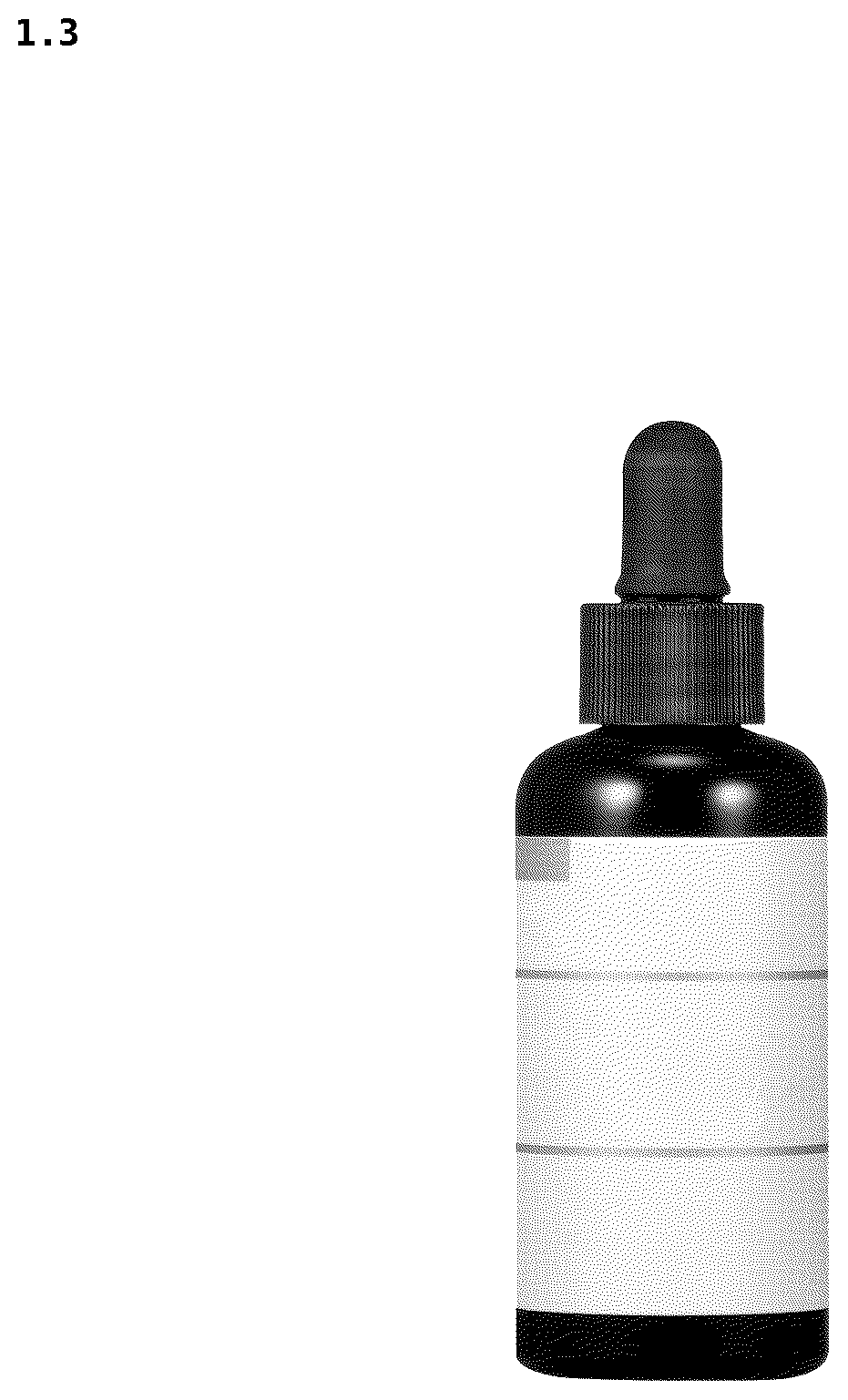 Patent USD1100663 Figure 3 – Bottle for cosmetics