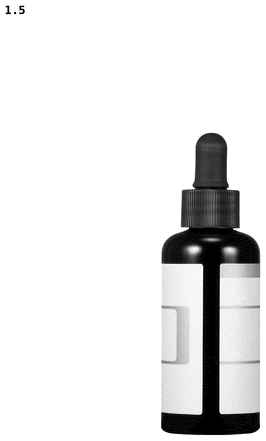 Patent USD1100663 Figure 5 – Bottle for cosmetics