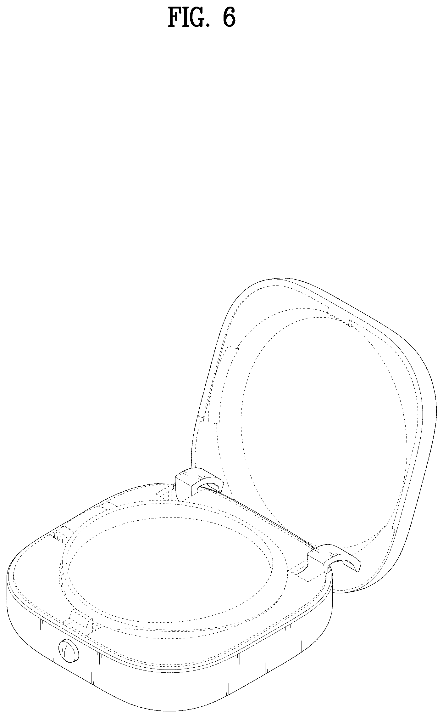 Patent USD1100666 Figure 6 – Packaging container