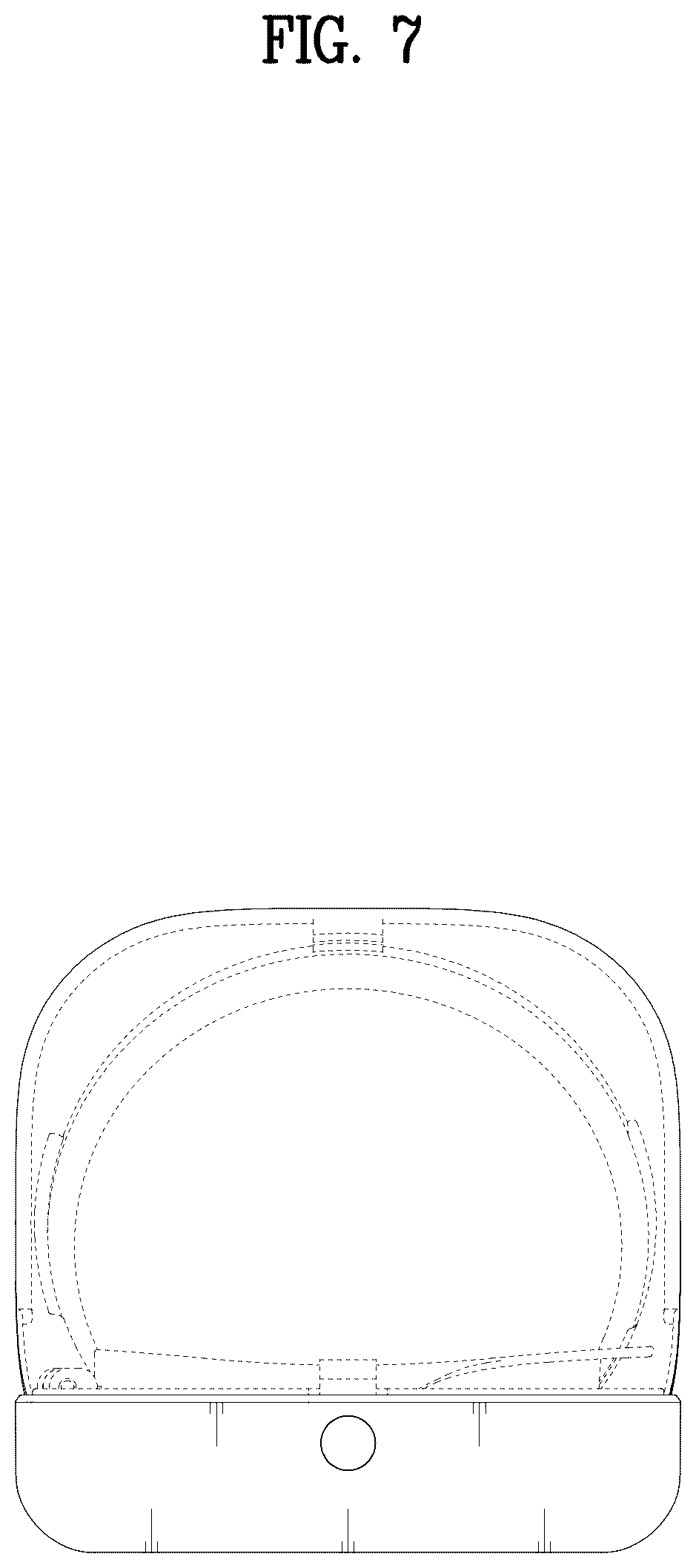 Patent USD1100666 Figure 7 – Packaging container