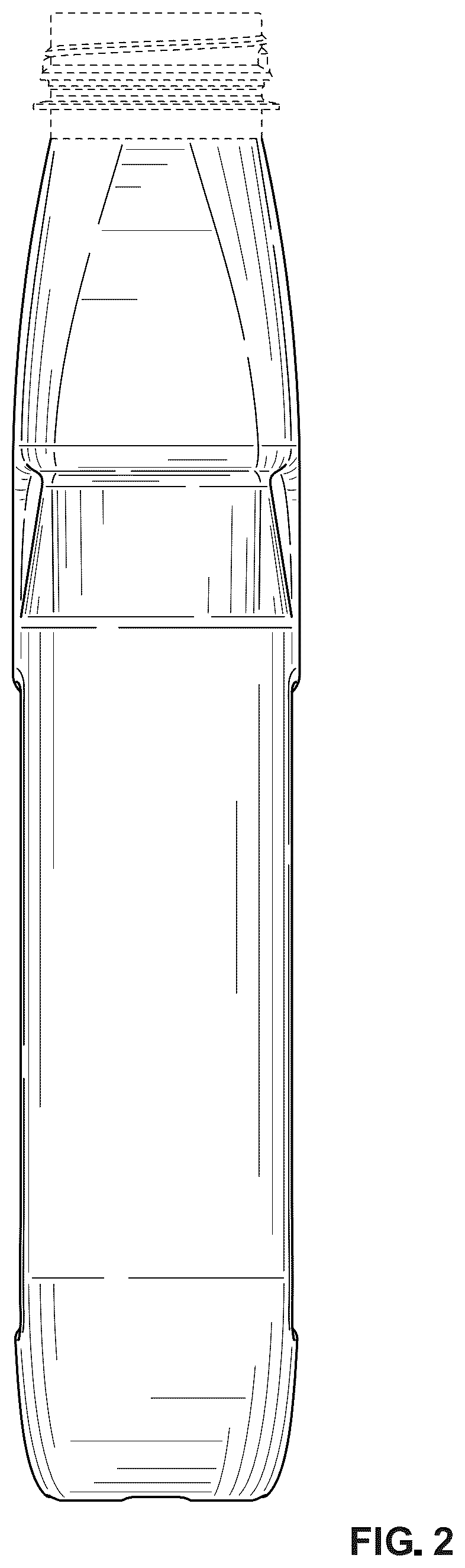 Patent USD1100668 Figure 2 – Bottle