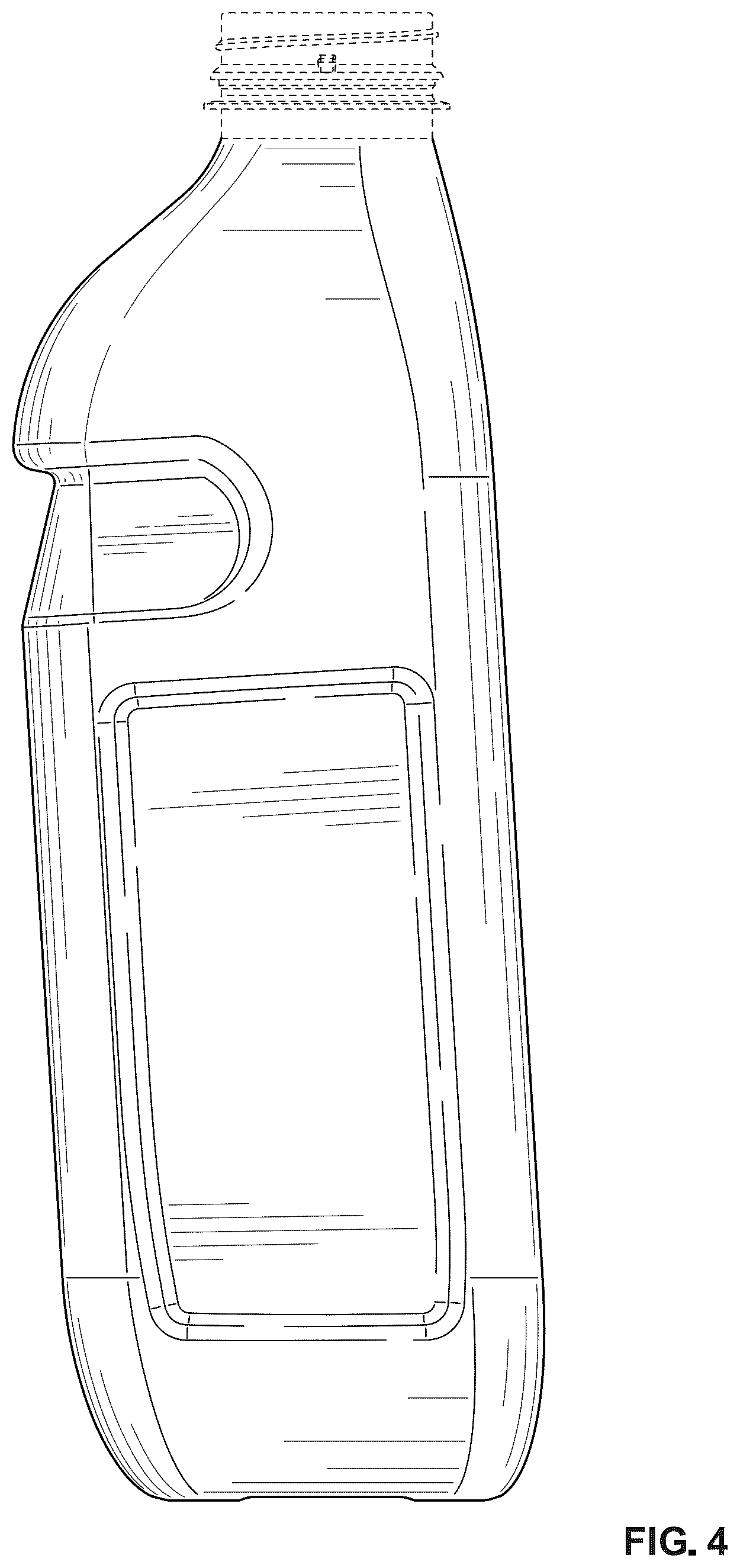 Patent USD1100668 Figure 4 – Bottle
