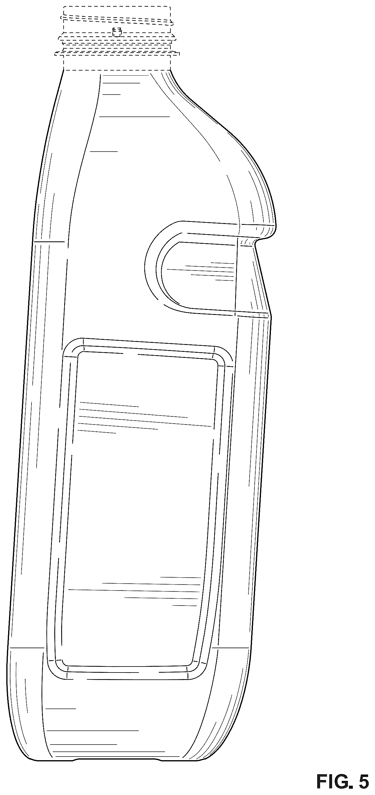 Patent USD1100668 Figure 5 – Bottle