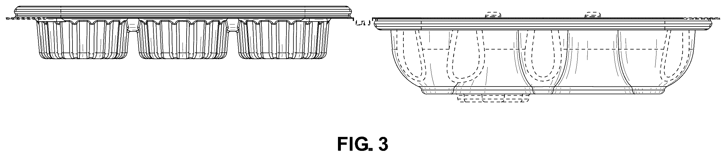 Patent USD1100681 Figure 3 – Container