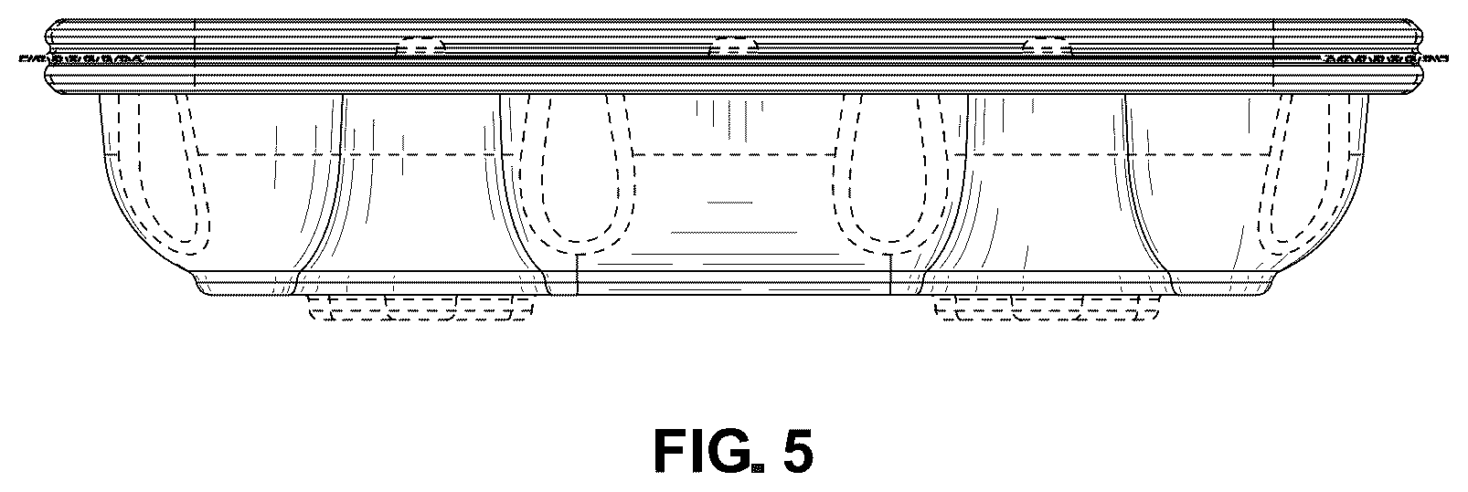 Patent USD1100681 Figure 5 – Container