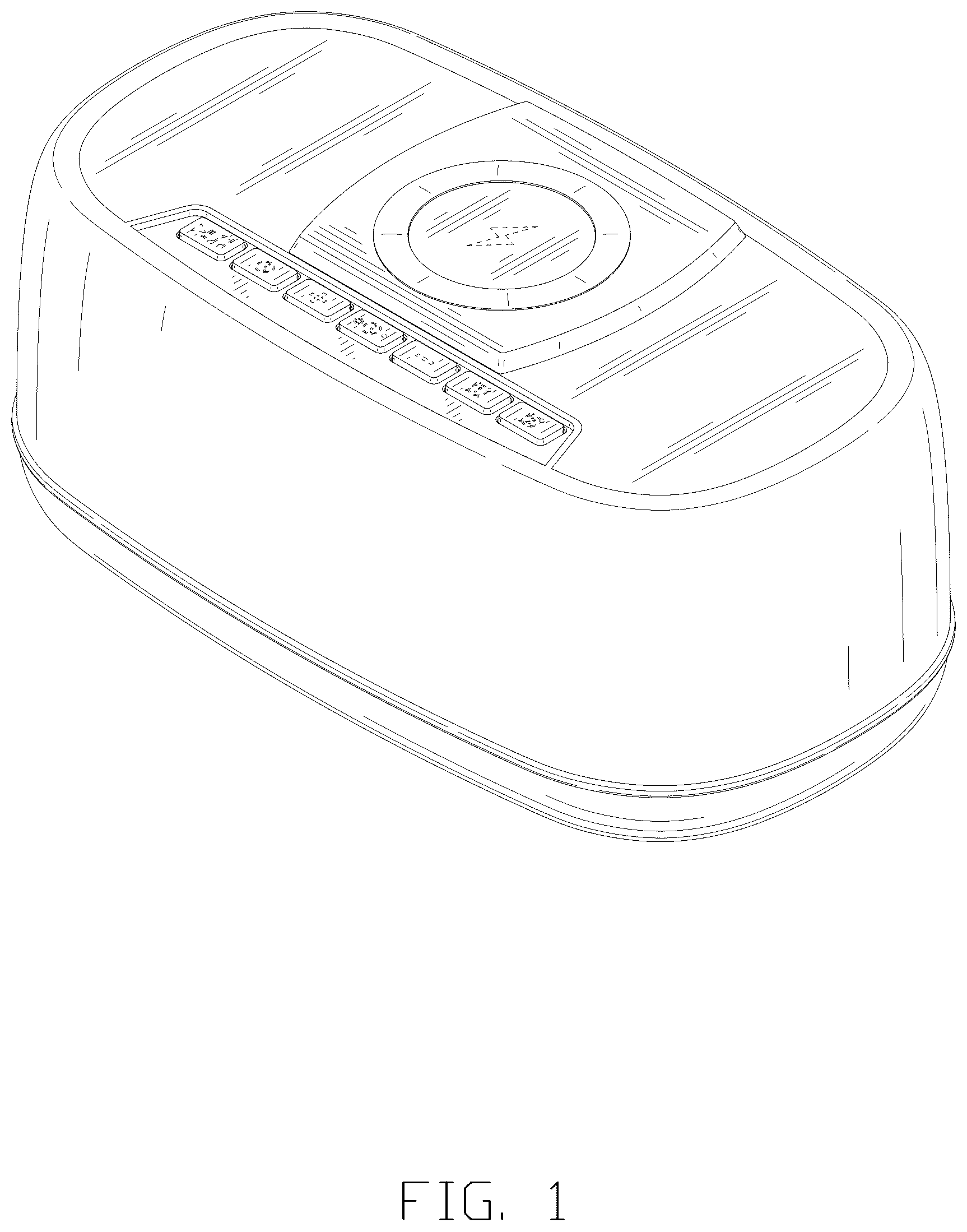 Patent USD1100682 Figure 1 – Alarm clock