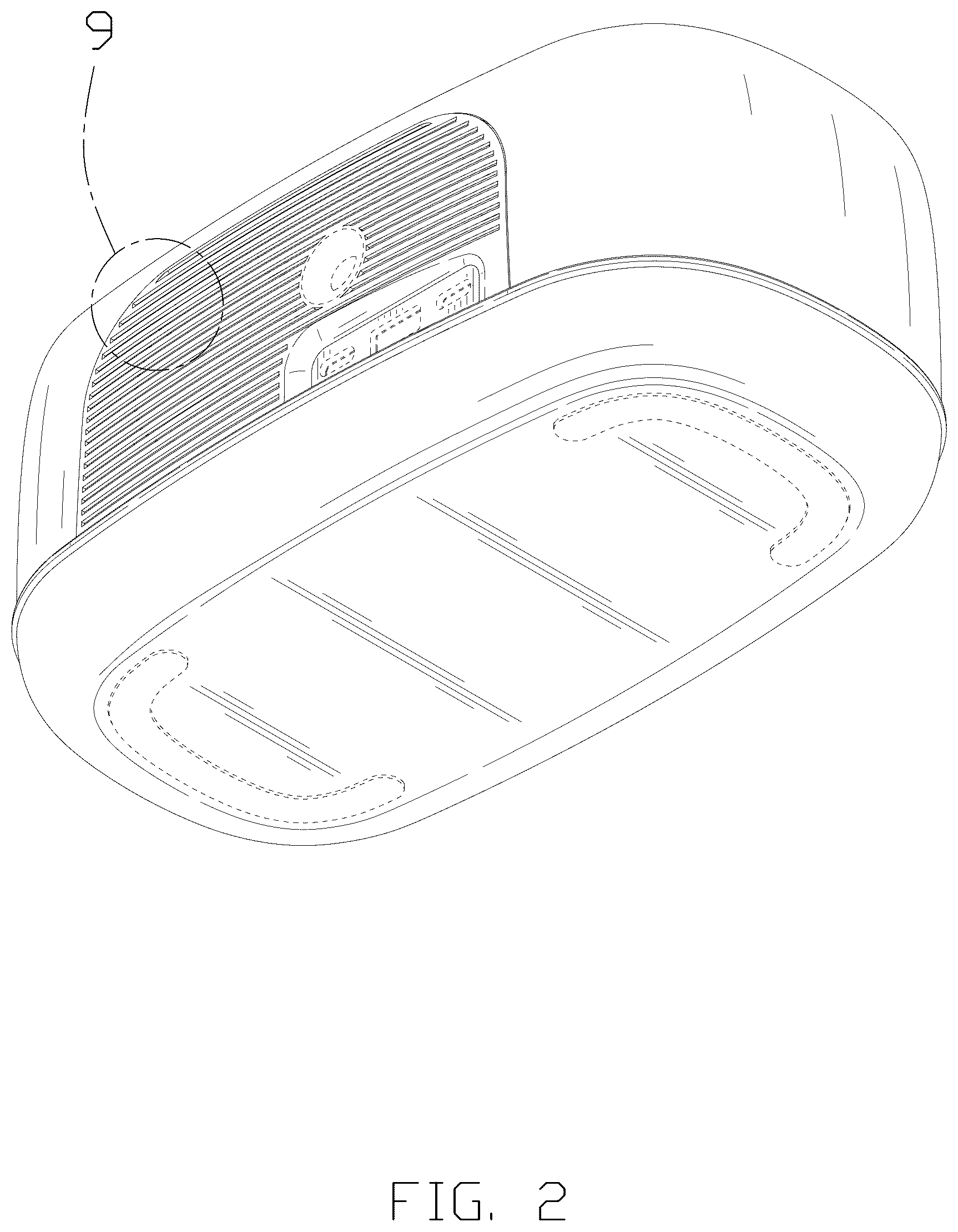 Patent USD1100682 Figure 2 – Alarm clock