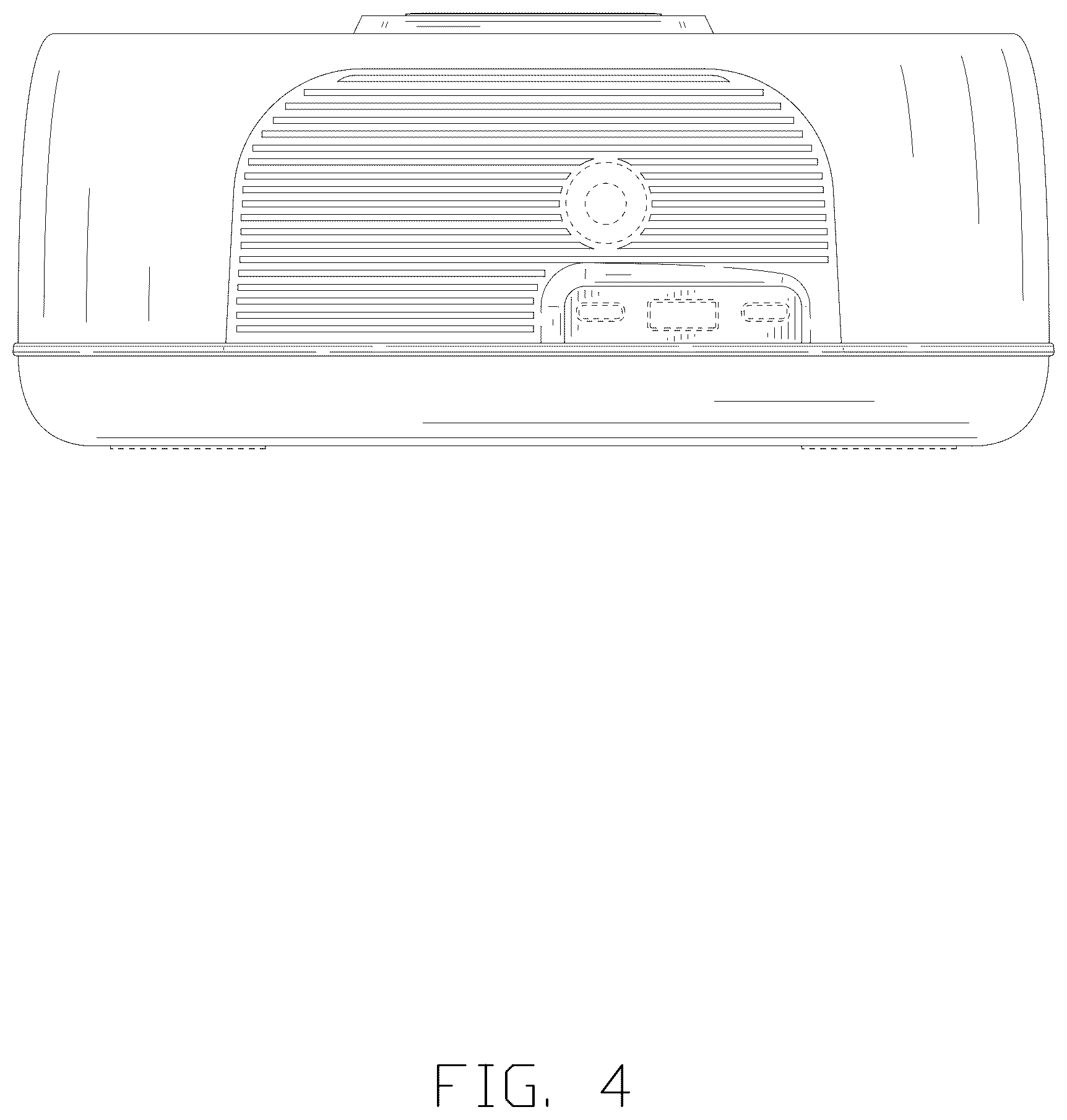 Patent USD1100682 Figure 4 – Alarm clock