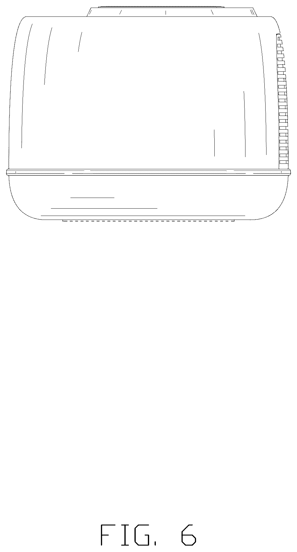 Patent USD1100682 Figure 6 – Alarm clock