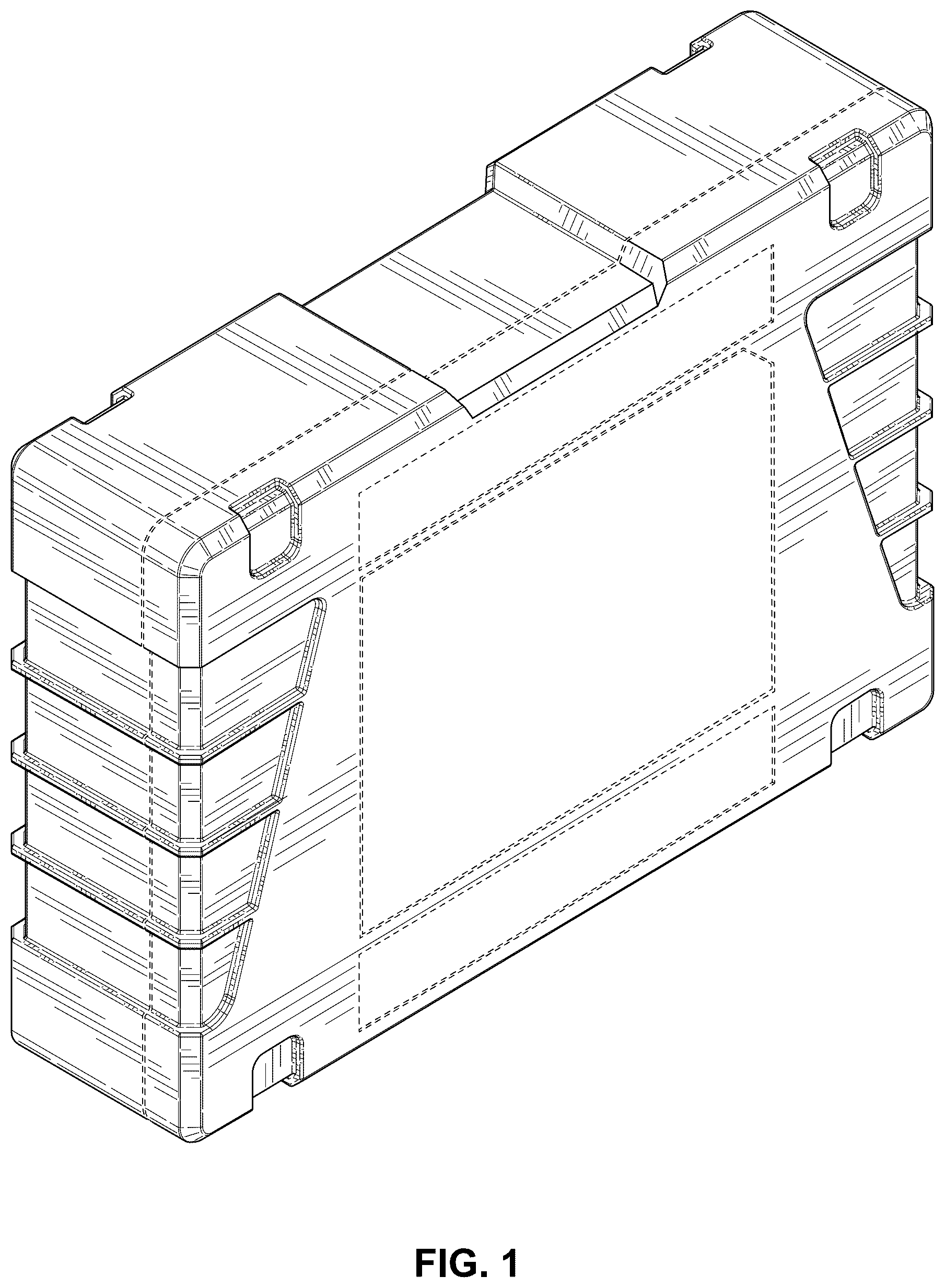 Patent USD1100688 Figure 1 – Electronic telematics device housing