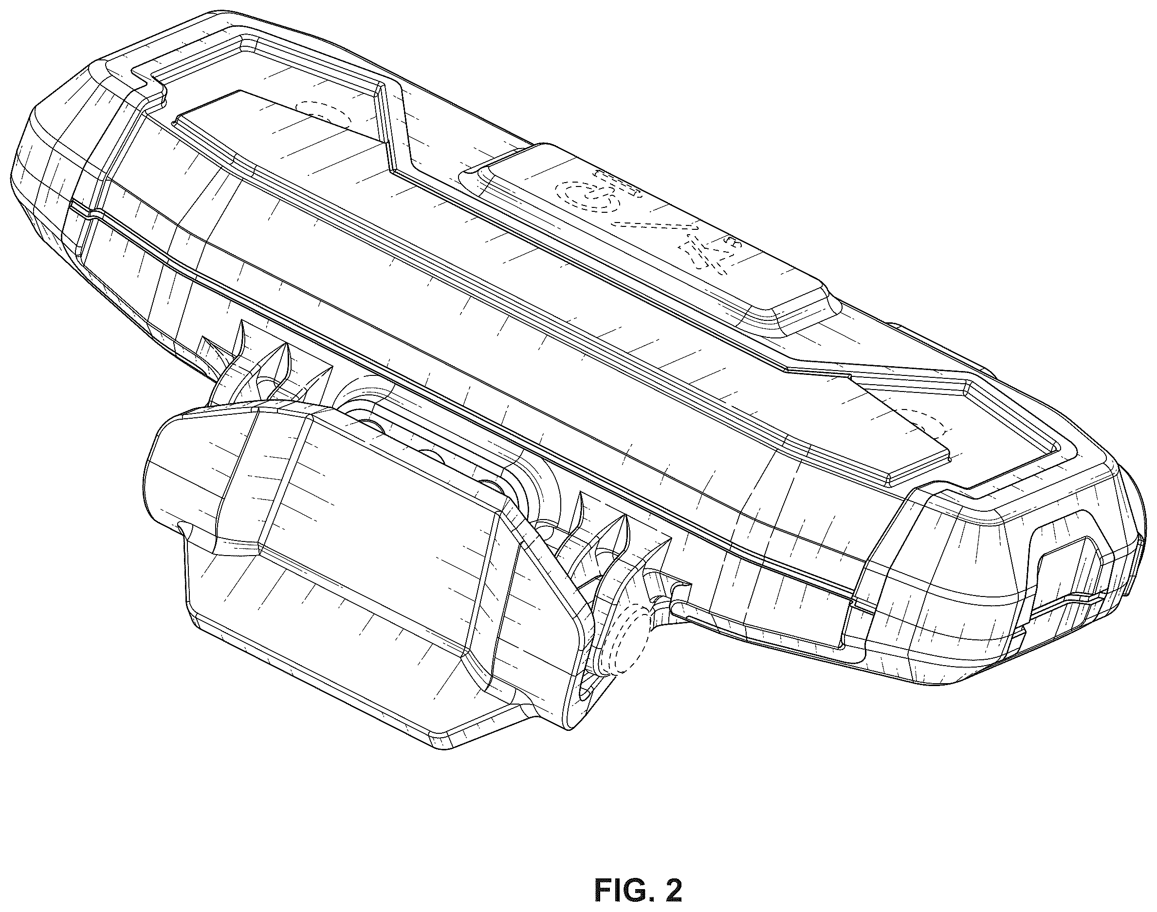 Patent USD1100692 Figure 2 – Wearable electric field detector
