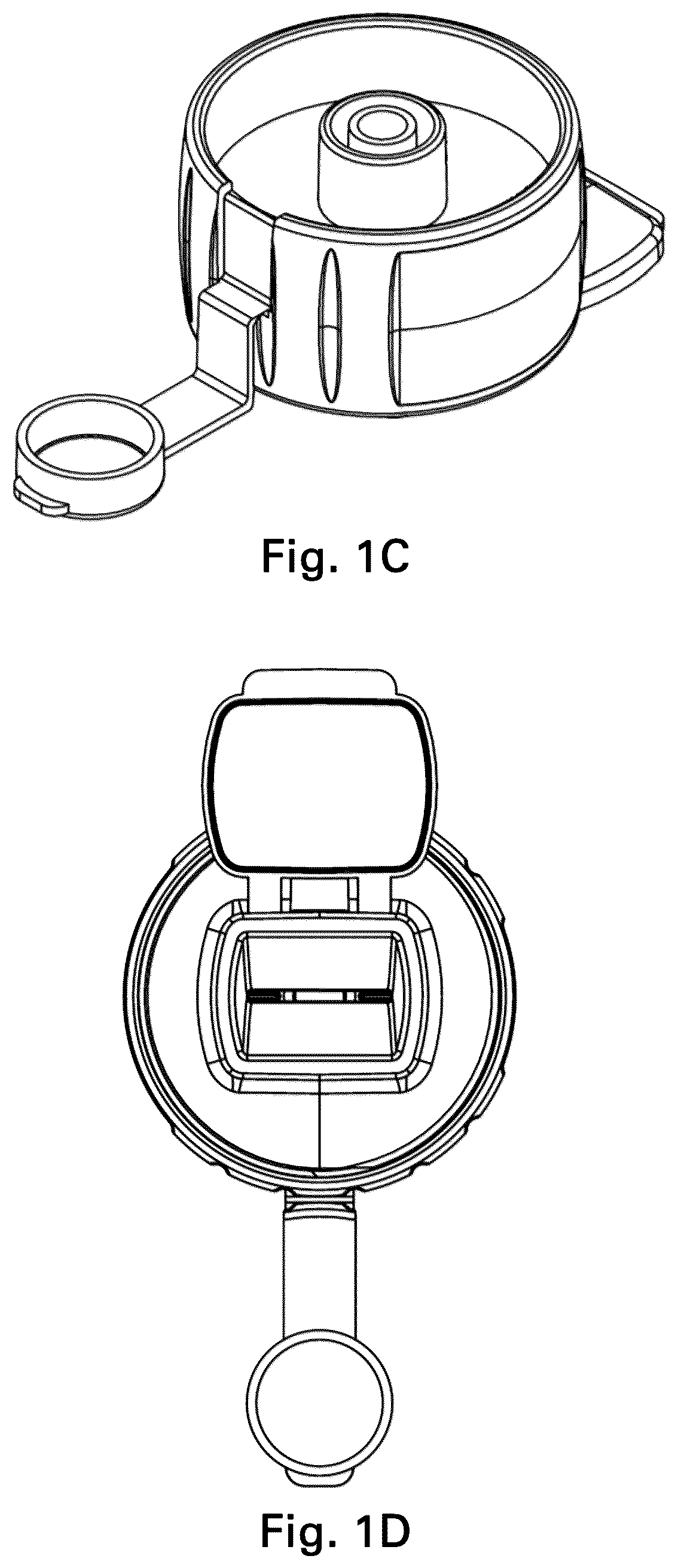 Patent USD1100695 Figure 2 – Environmental sampling device