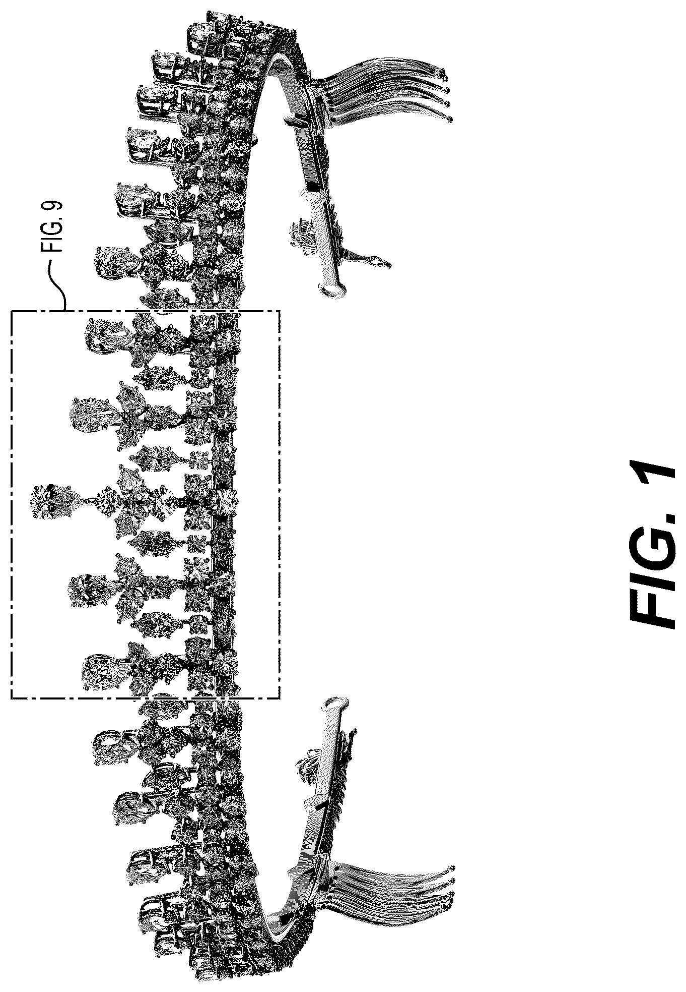 Patent USD1100707 Figure 1 – Tiara