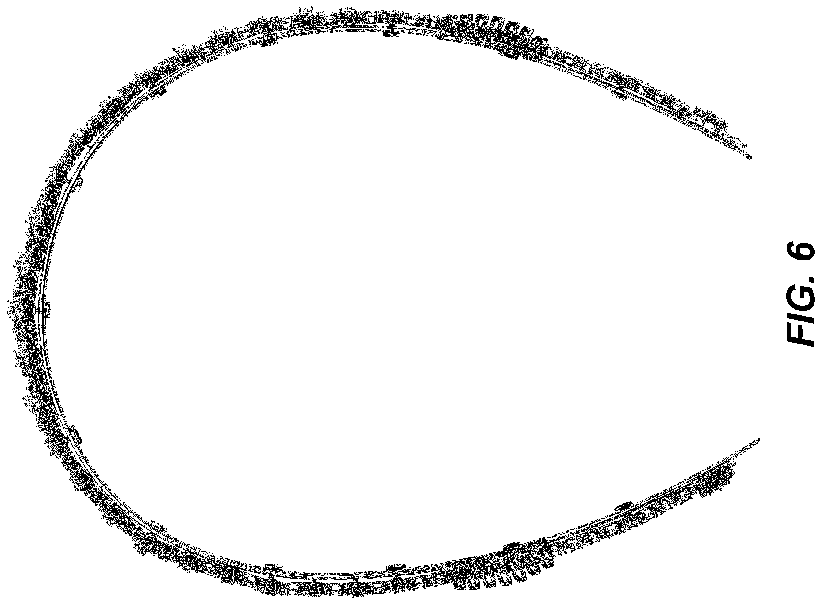 Patent USD1100707 Figure 6 – Tiara