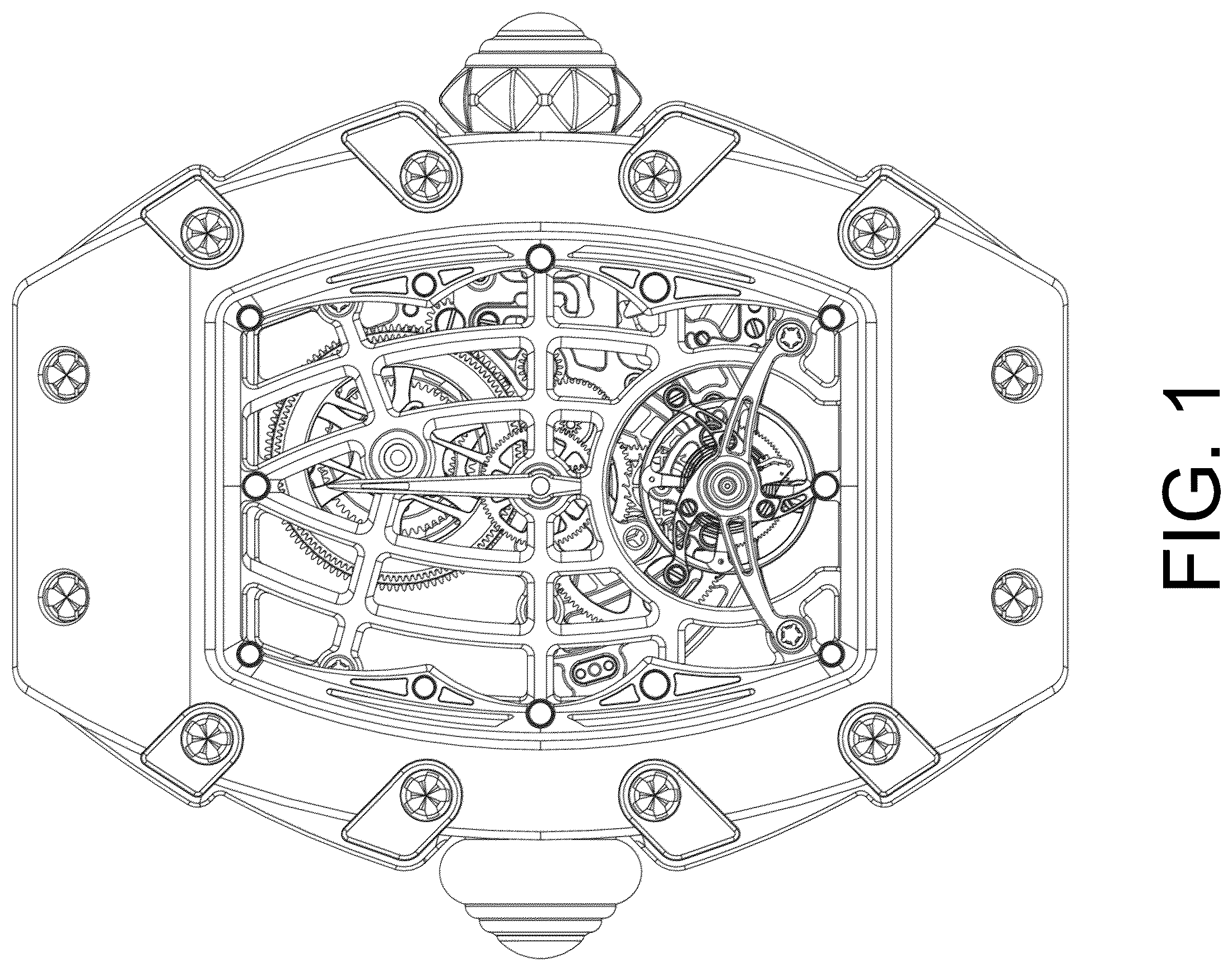 Patent USD1100709 — Watch — Figure 1