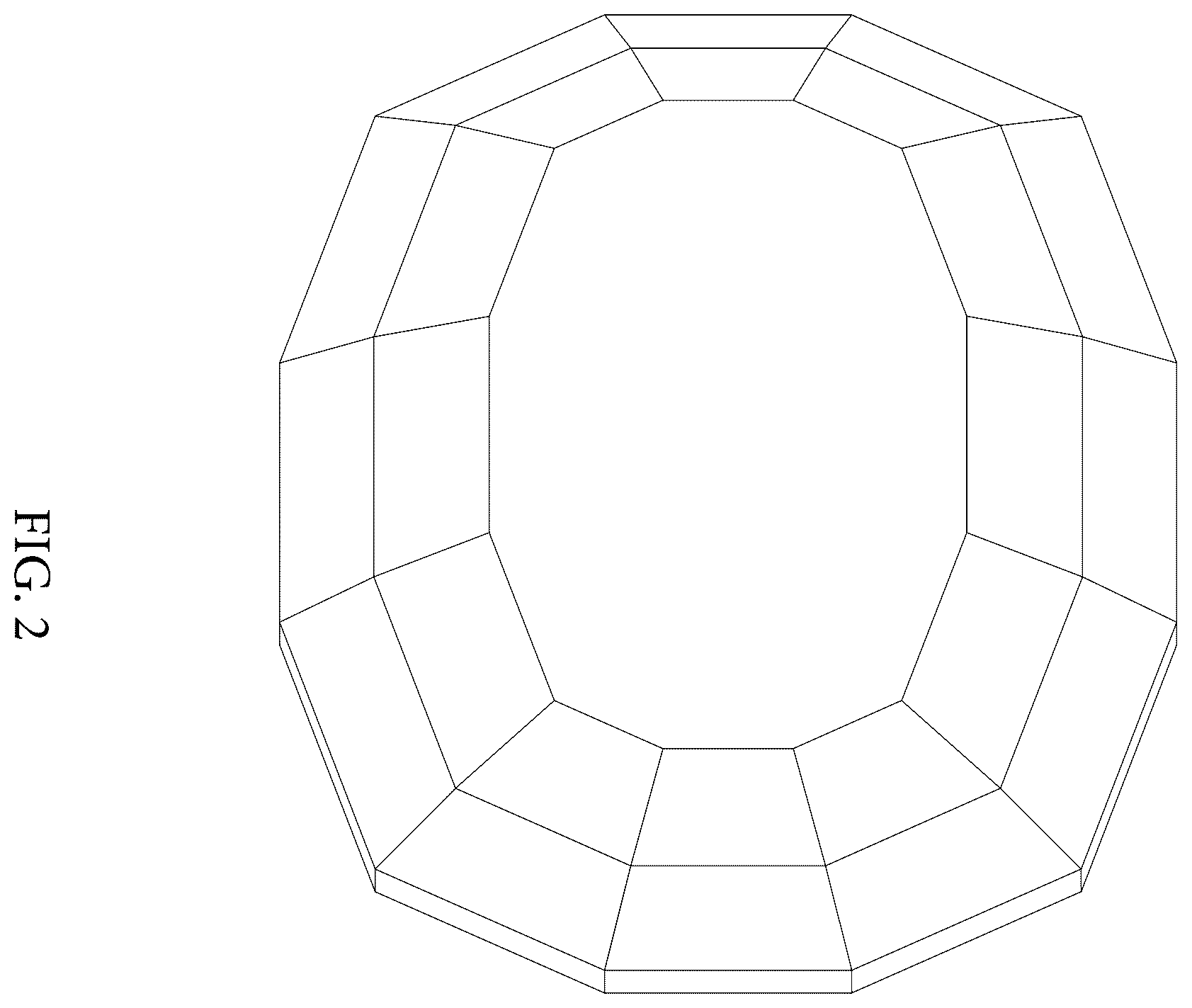 Patent USD1100722 Figure 2 – Gemstone