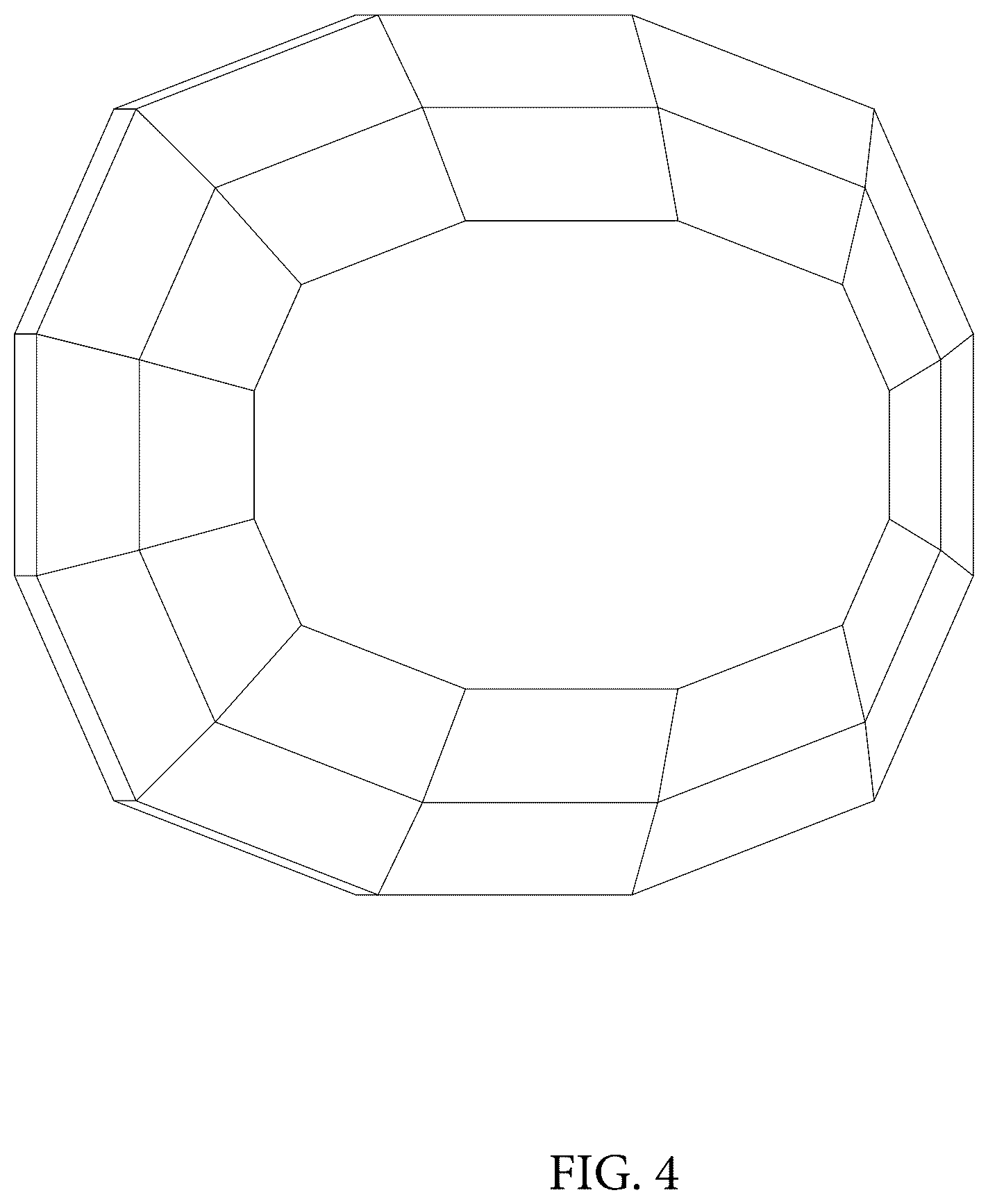 Patent USD1100722 Figure 4 – Gemstone