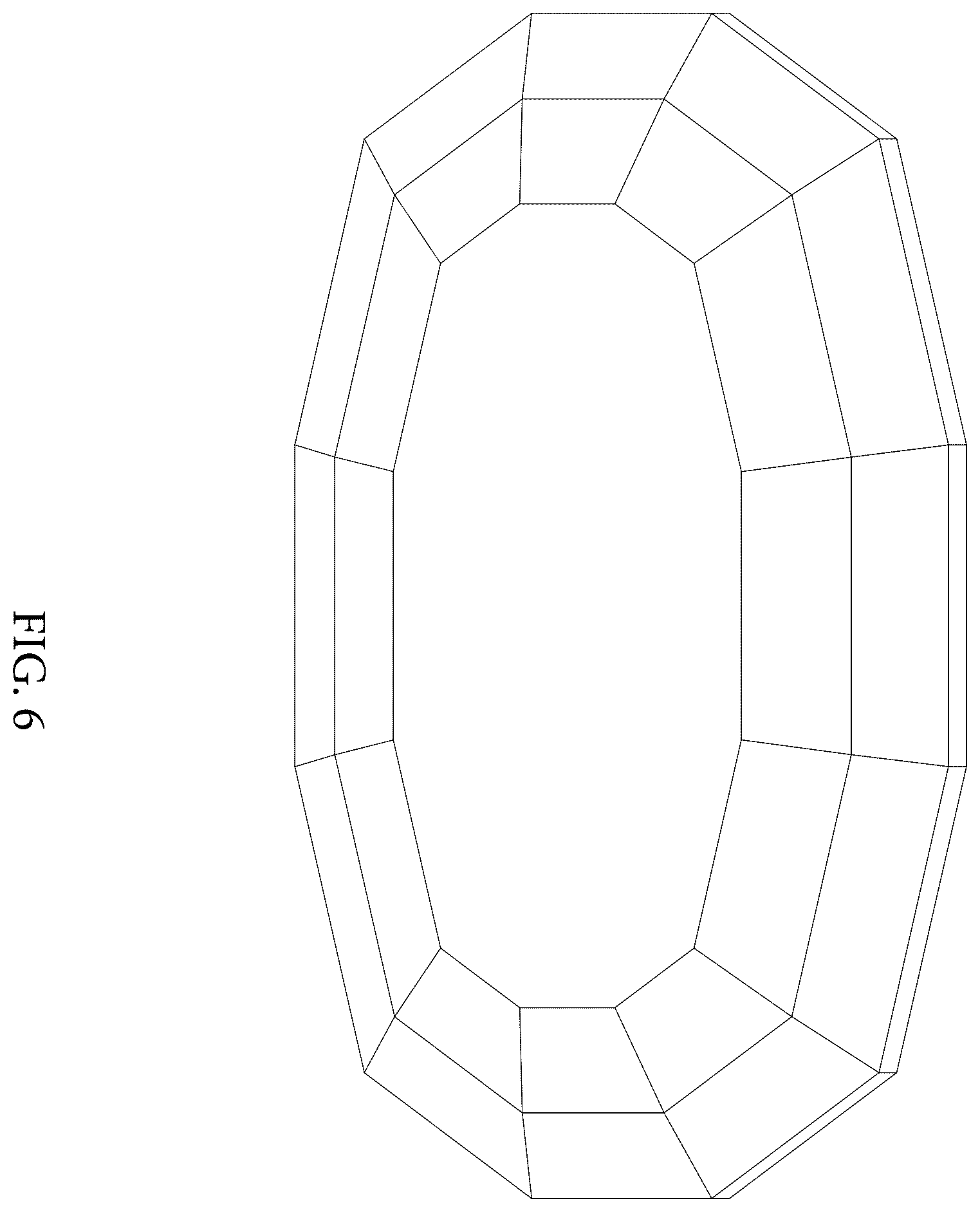 Patent USD1100722 Figure 6 – Gemstone