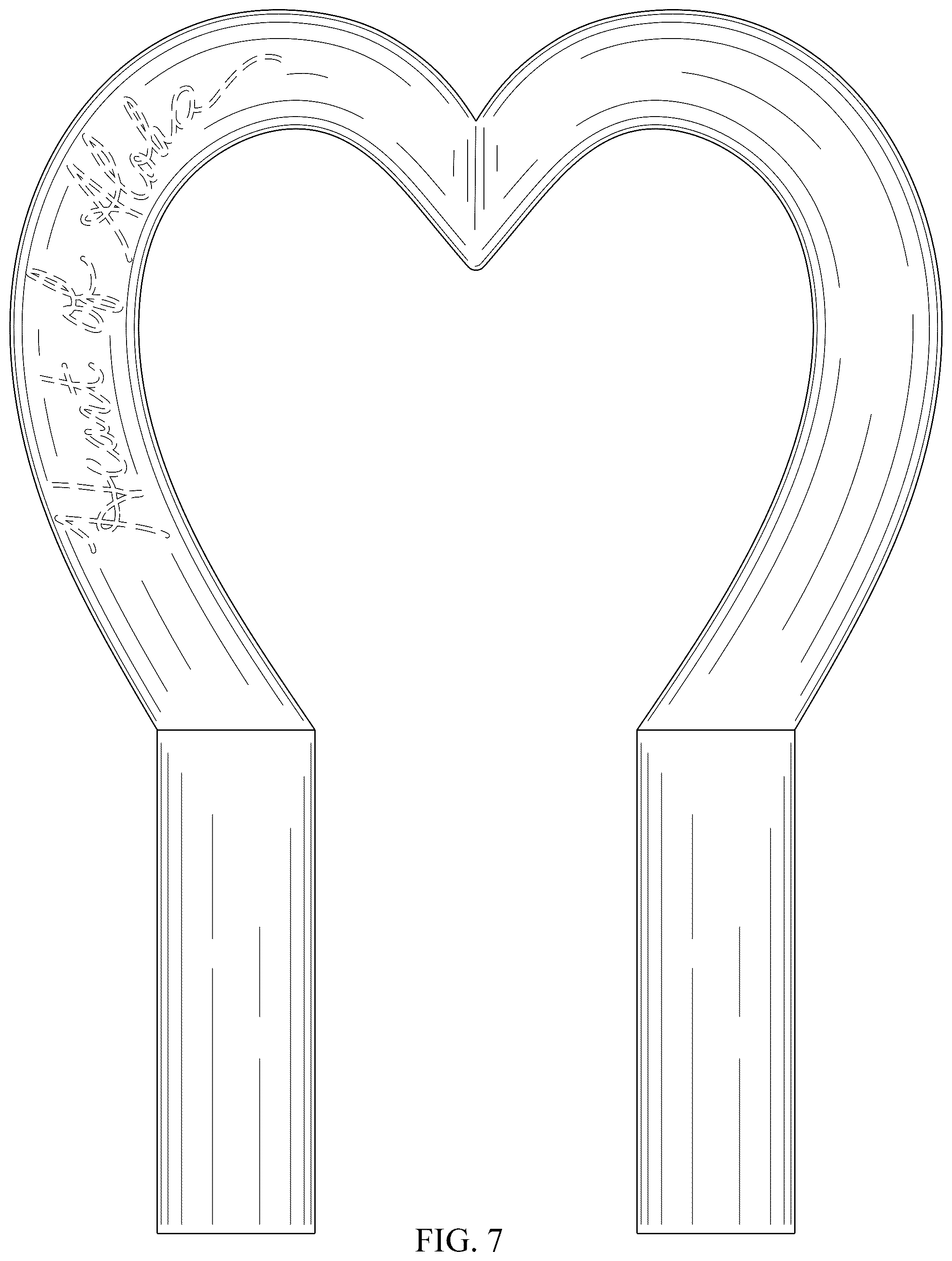 Patent USD1100725 Figure 5 – Outdoor picture frame
