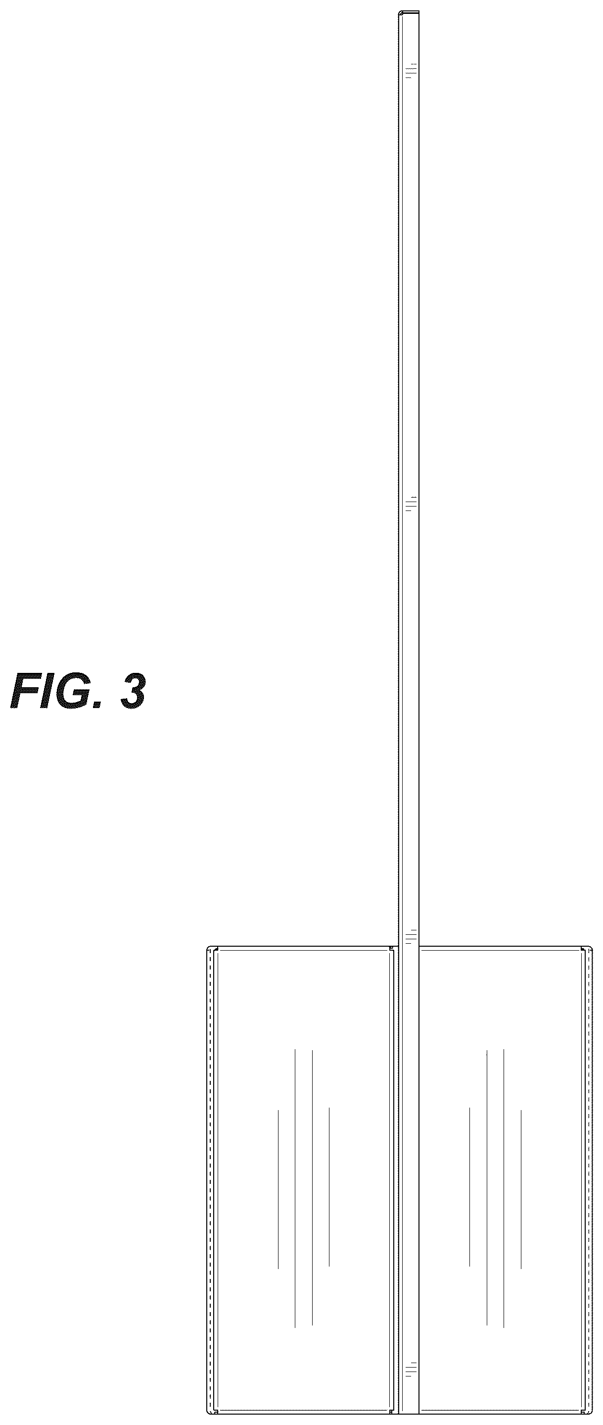 Patent USD1100728 Figure 3 – Double-sided planter