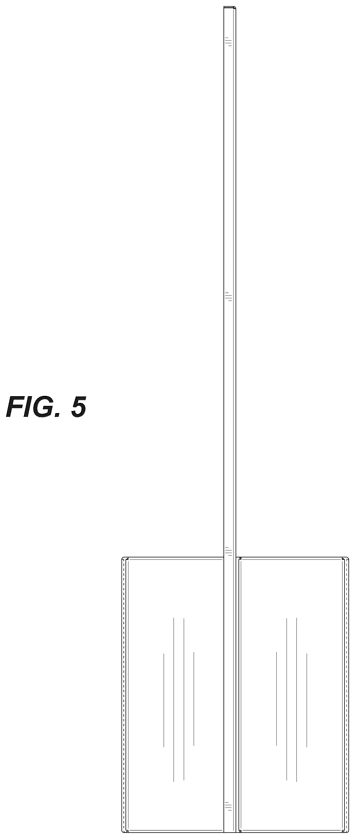 Patent USD1100728 Figure 5 – Double-sided planter