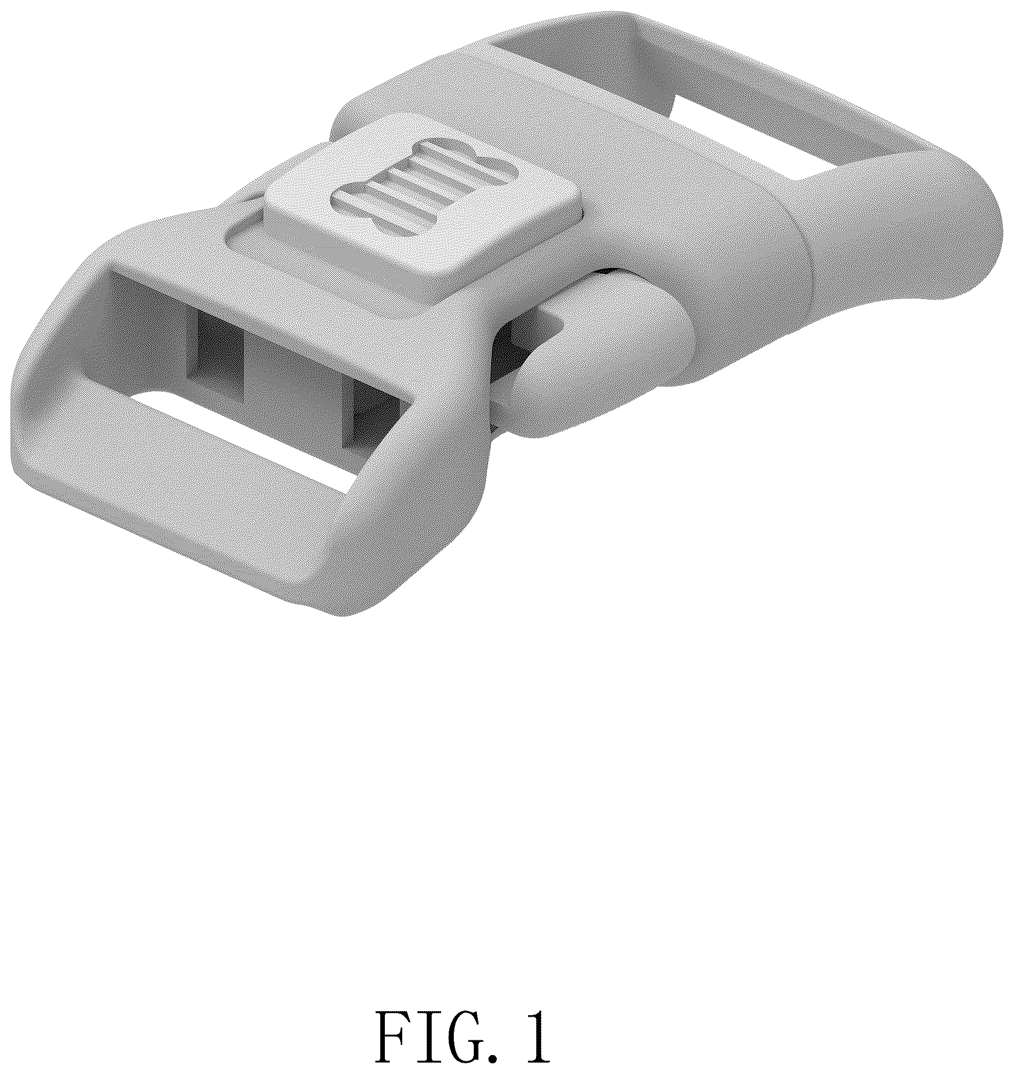 Patent USD1100737 Figure 1 – Buckle