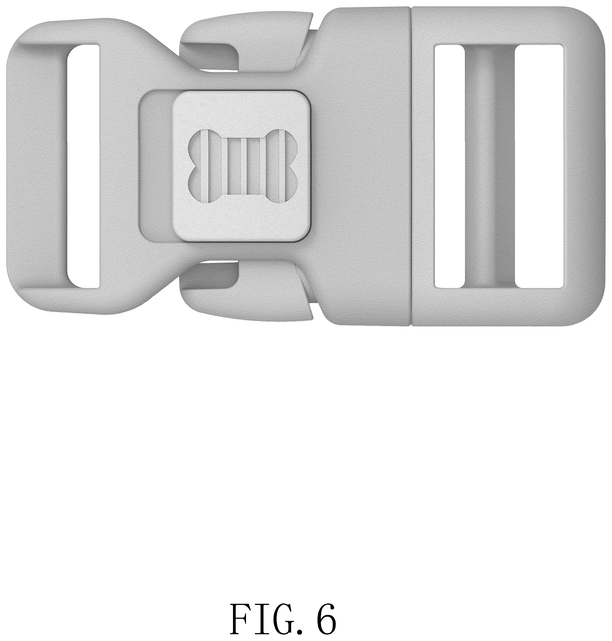 Patent USD1100737 Figure 6 – Buckle