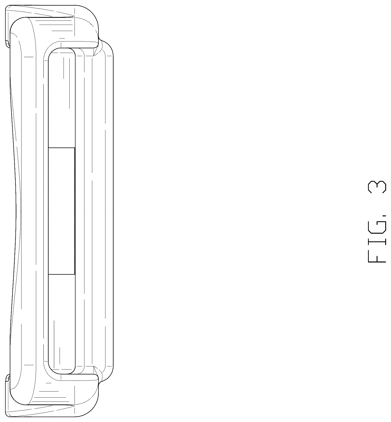 Patent USD1100739 Figure 3 – Buckle