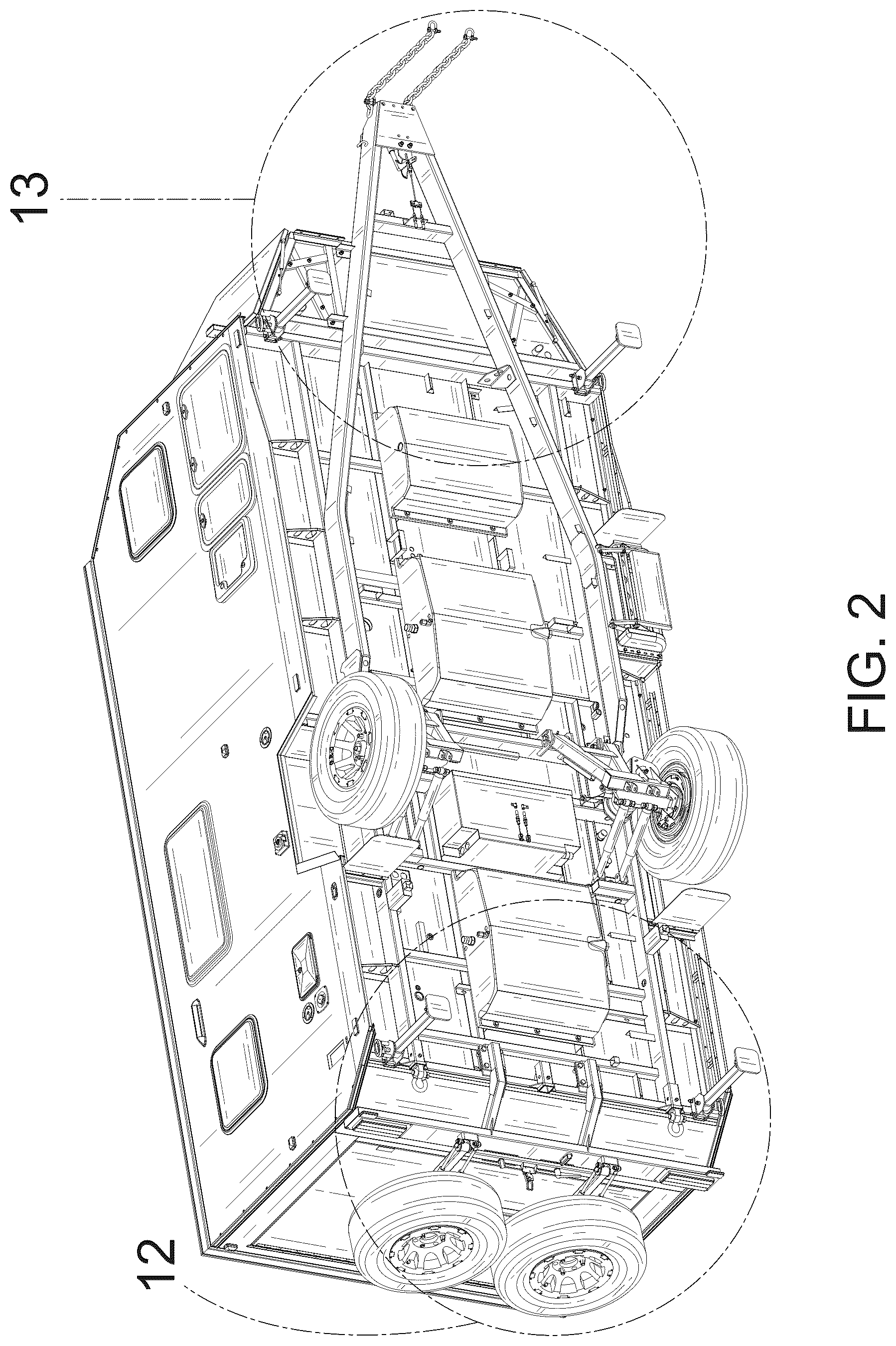 Patent USD1100747 Figure 2 – Recreational vehicle