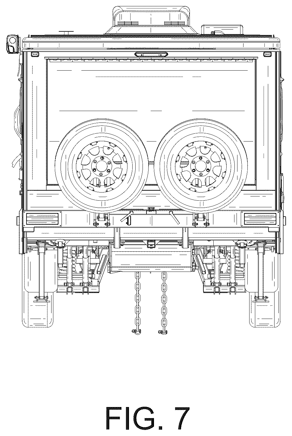 Patent USD1100747 Figure 7 – Recreational vehicle