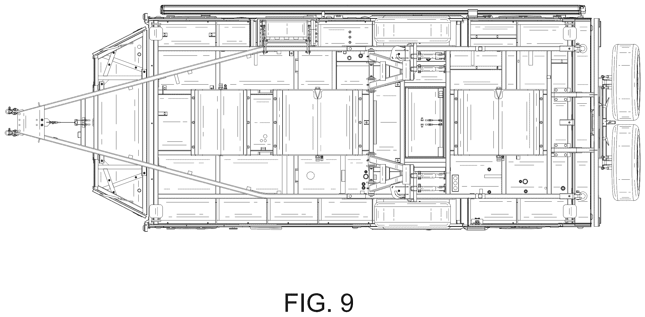 Patent USD1100747 Figure 9 – Recreational vehicle