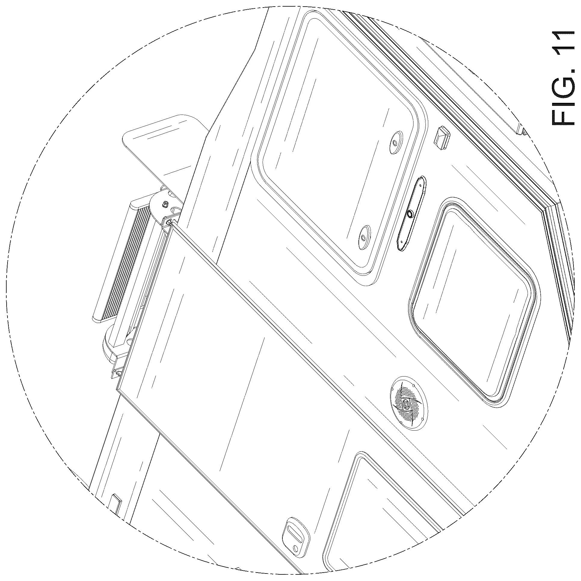 Patent USD1100747 Figure 11 – Recreational vehicle