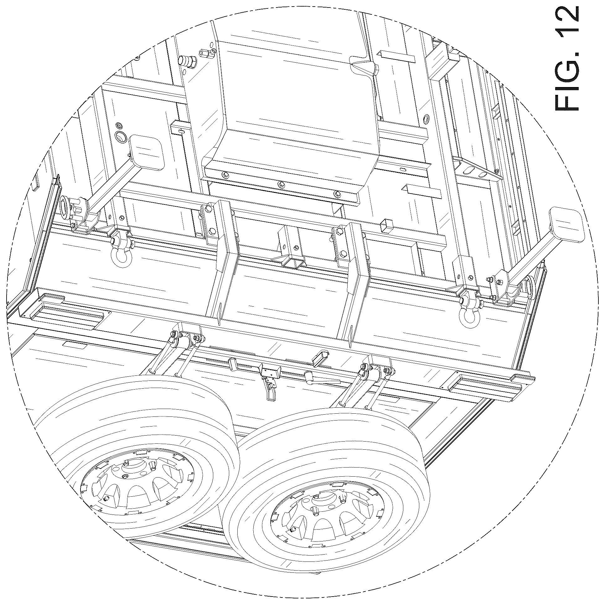 Patent USD1100747 Figure 12 – Recreational vehicle