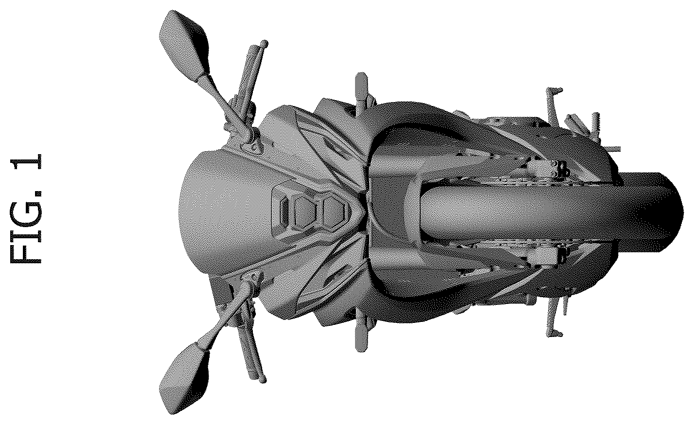 Patent USD1100750 — Motorcycle — Figure 1