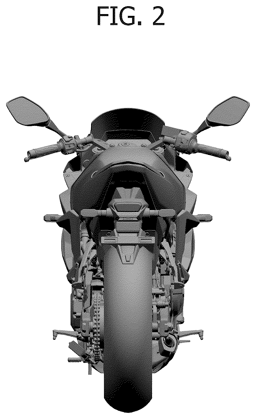 Patent USD1100750 Figure 2 – Motorcycle