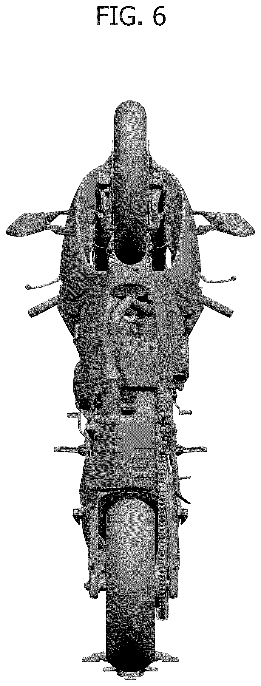 Patent USD1100750 Figure 6 – Motorcycle