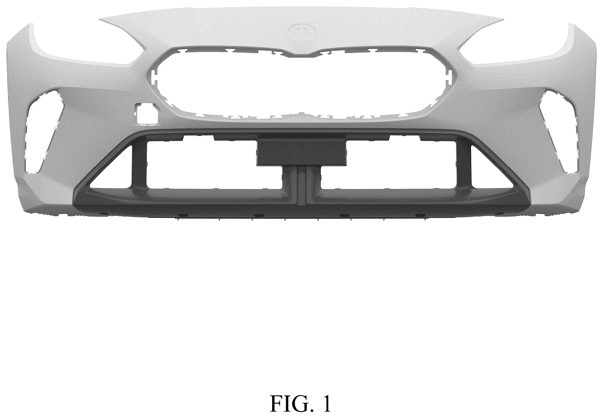 Patent USD1100761 — Front bumper for a vehicle — Figure 1
