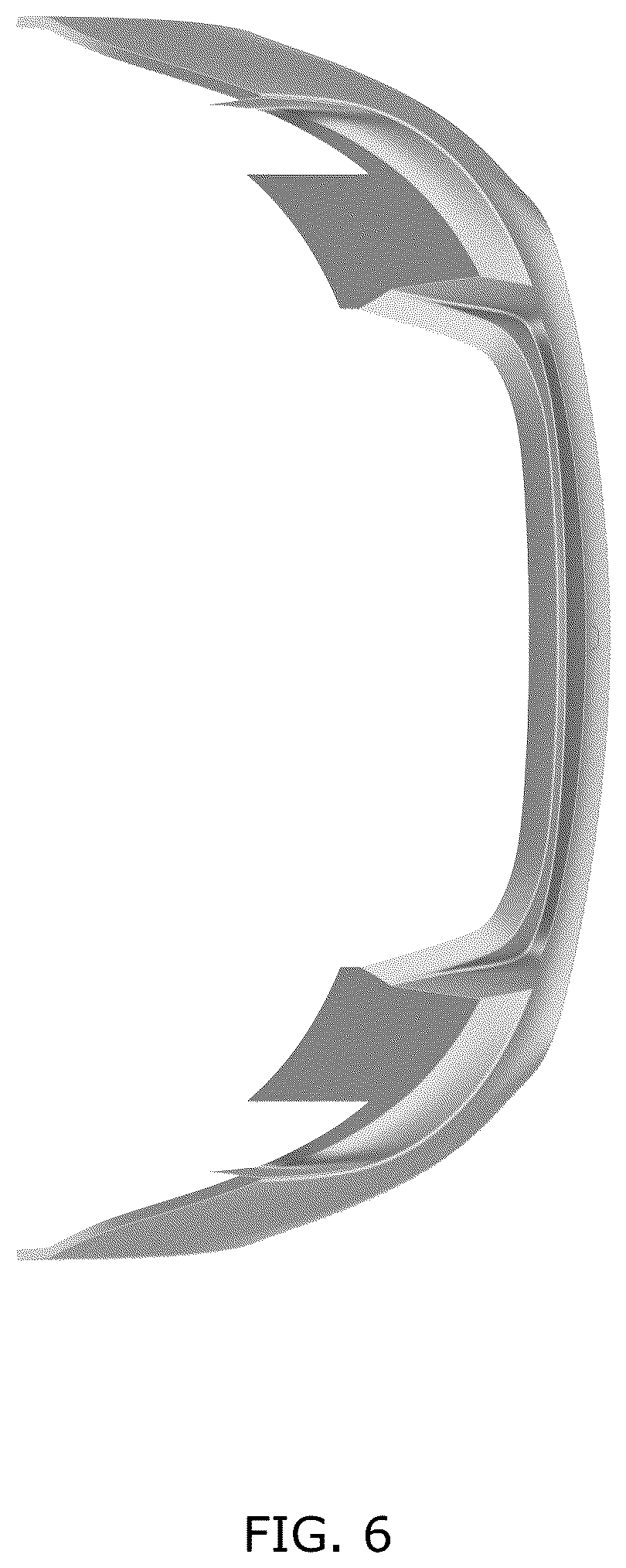 Patent USD1100764 Figure 6 – Rear bumper for a vehicle