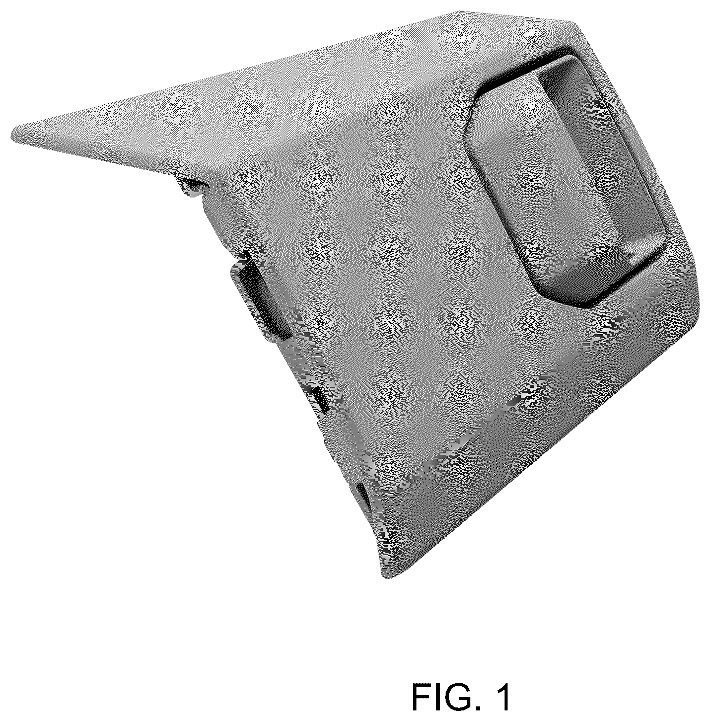 Patent USD1100767 Figure 1 – Door for vehicle compartment