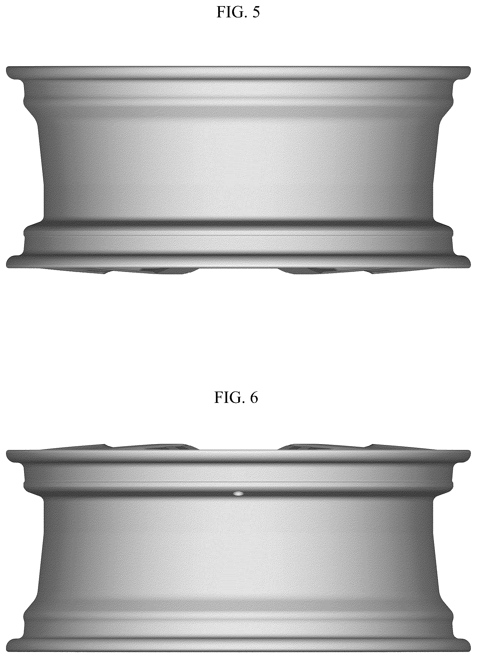 Patent USD1100778 Figure 5 – Wheel for an automobile